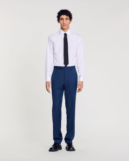 Imagen 0 de Pantalón de hombre de traje de lana
