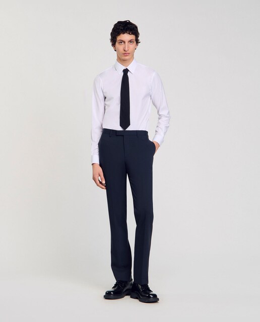 Imagen 0 de Pantalón de hombre de traje de lana