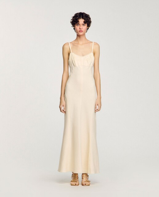 Imagen 0 de Vestido largo de tirantes