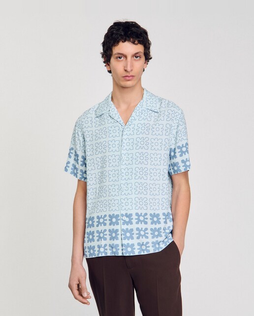 Imagen 0 de Camisa de hombre con estampado floral