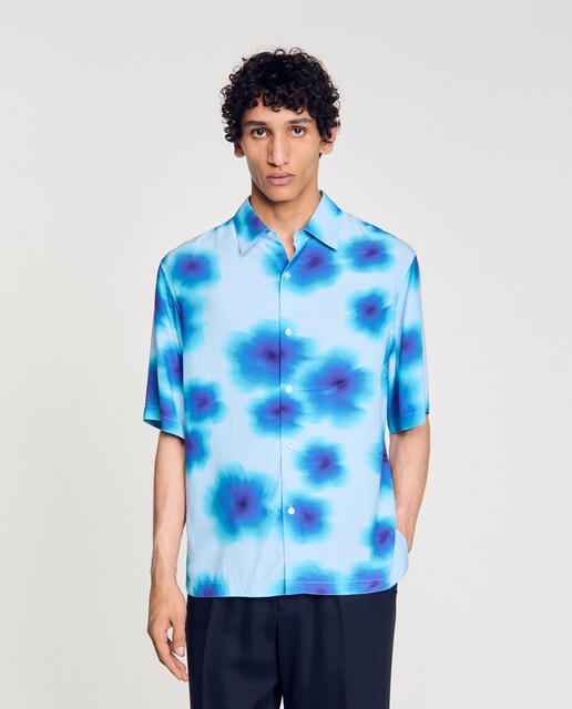 Imagen 0 de Camisa de hombre con estampado floral
