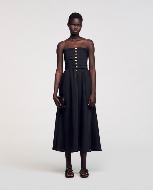 Imagen 0 de Vestido largo bustier