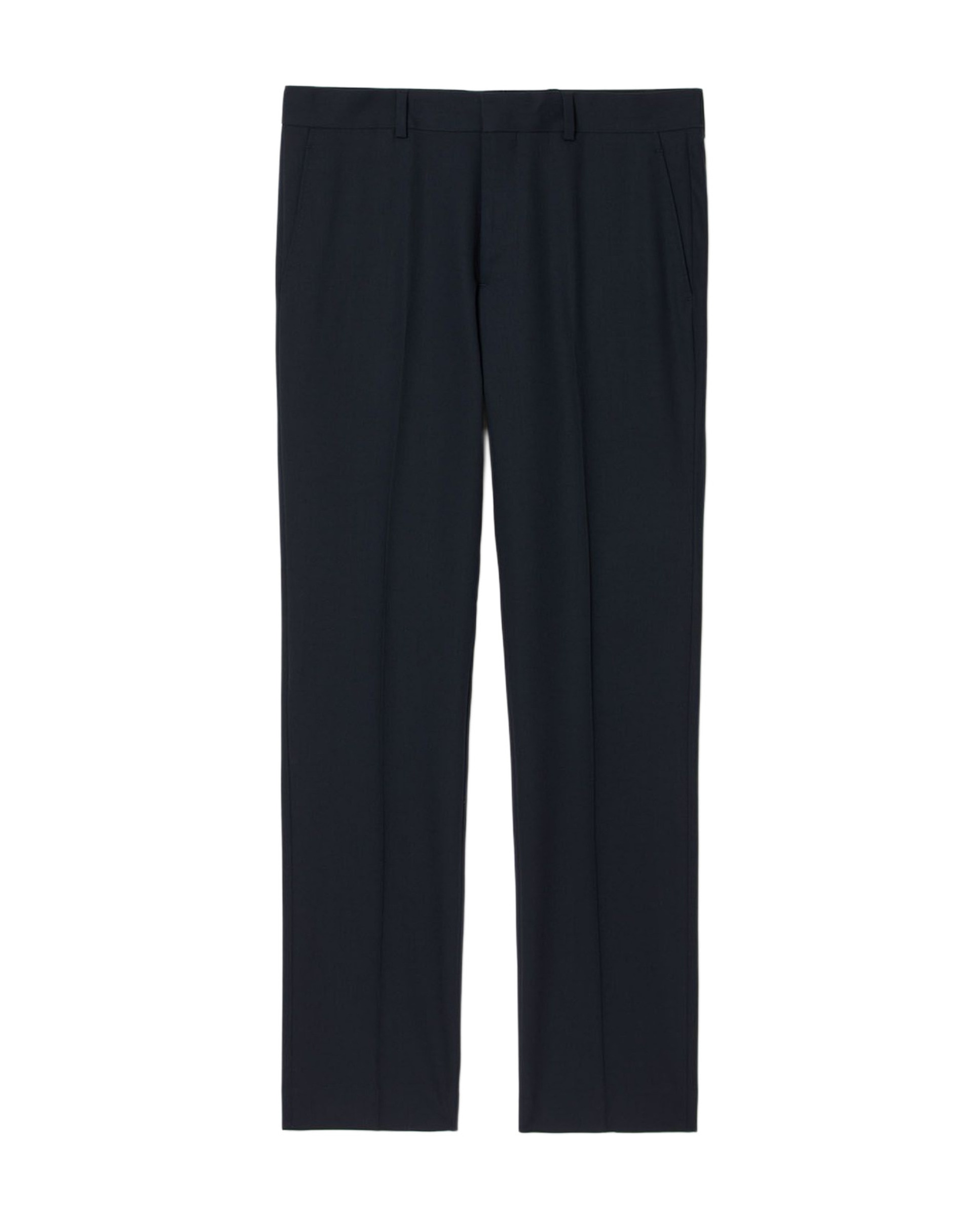 Pantalón de traje de hombre de corte ancho de lana - Sandro - Azul marino Azul marino-7