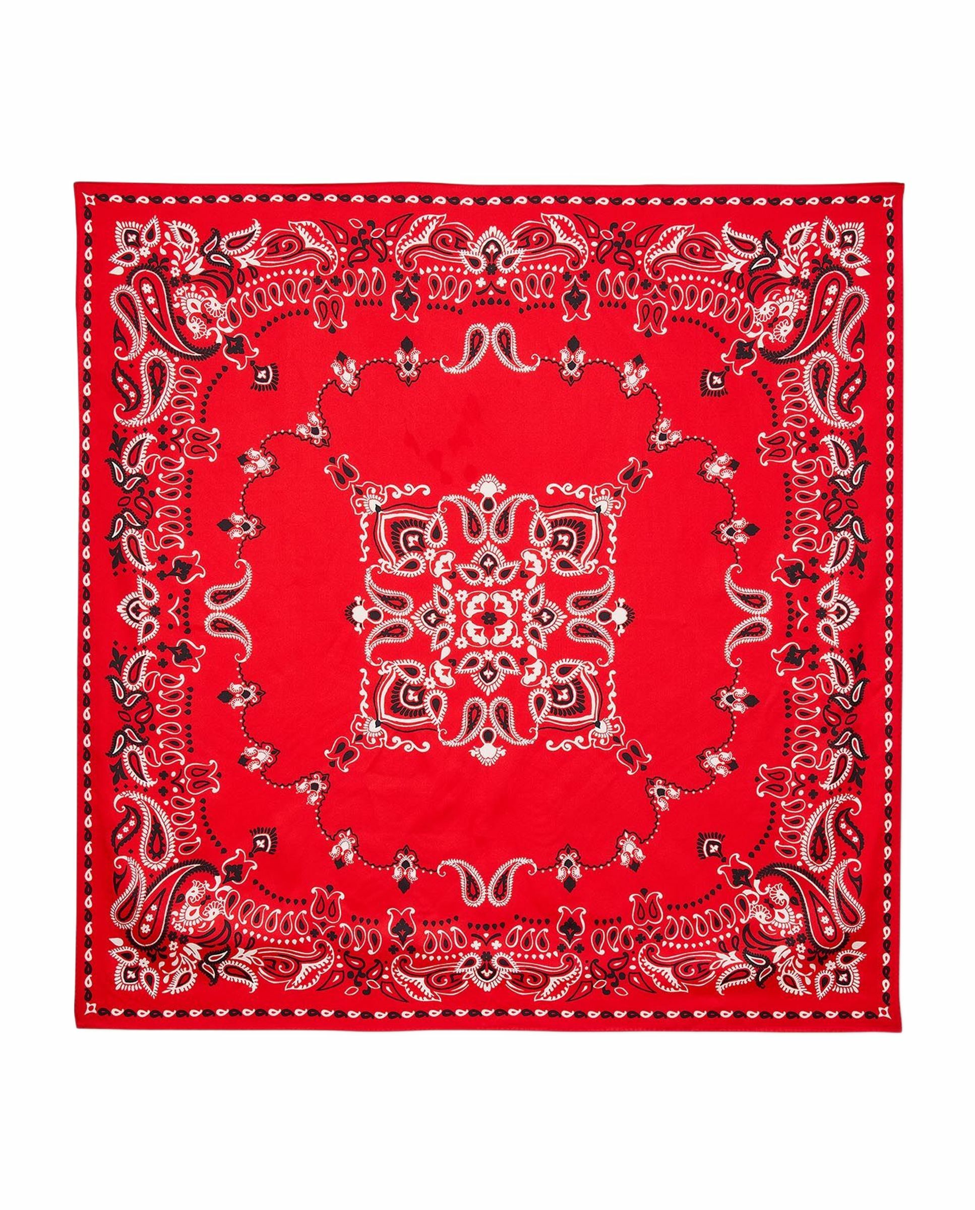 Pañuelo de mujer de seda estampado bandana