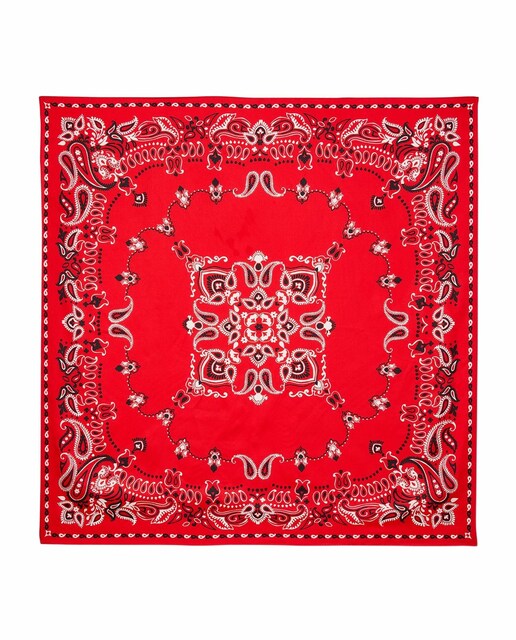 Imagen 0 de Pañuelo de mujer de seda estampado bandana
