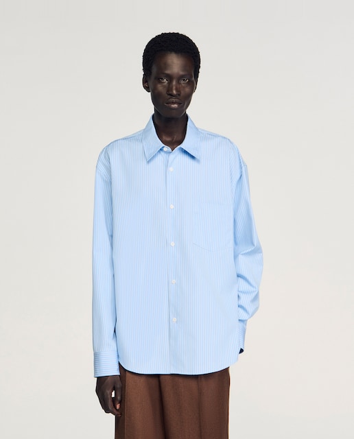Imagen 0 de Camisa de hombre de rayas