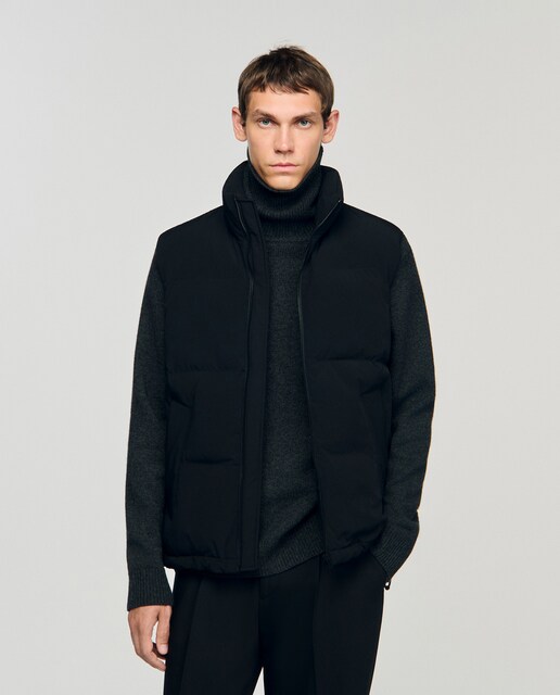 Imagen 0 de Anorak técnico de hombre sin mangas con cremallera y cordón