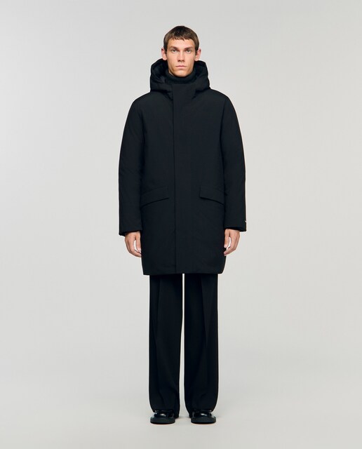 Imagen 0 de Parka de hombre acolchada con capucha y cremallera