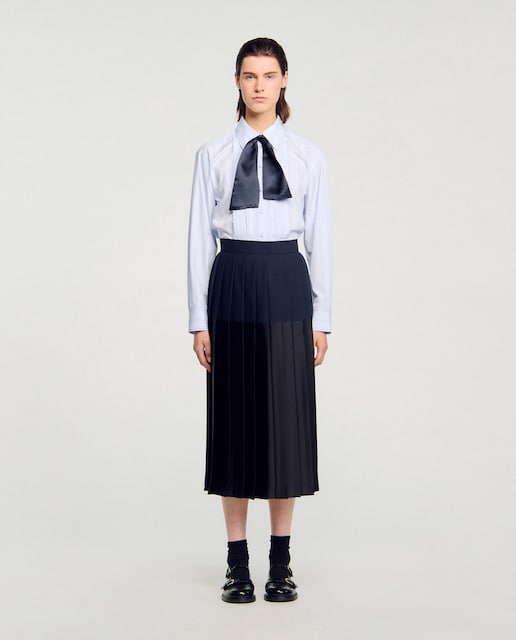 Imagen 0 de Falda larga plisada