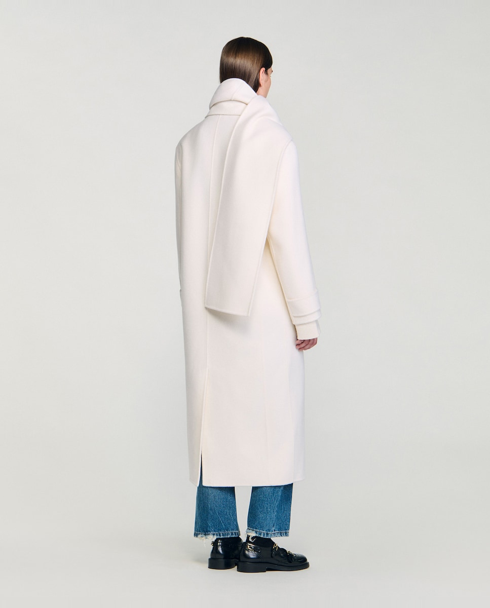 Abrigo de mujer oversize de lana · Sandro · El Corte Inglés