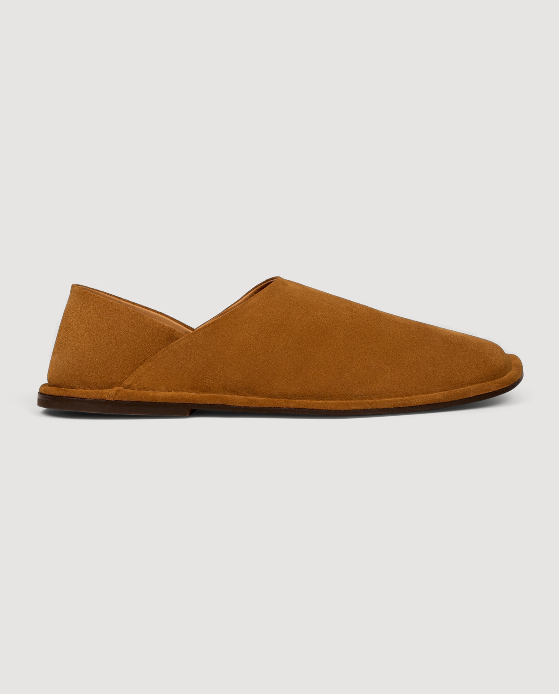 Zapatillas de casa de hombre de serraje convertibles - Sandro - Marrón oscuro Marrón oscuro-1