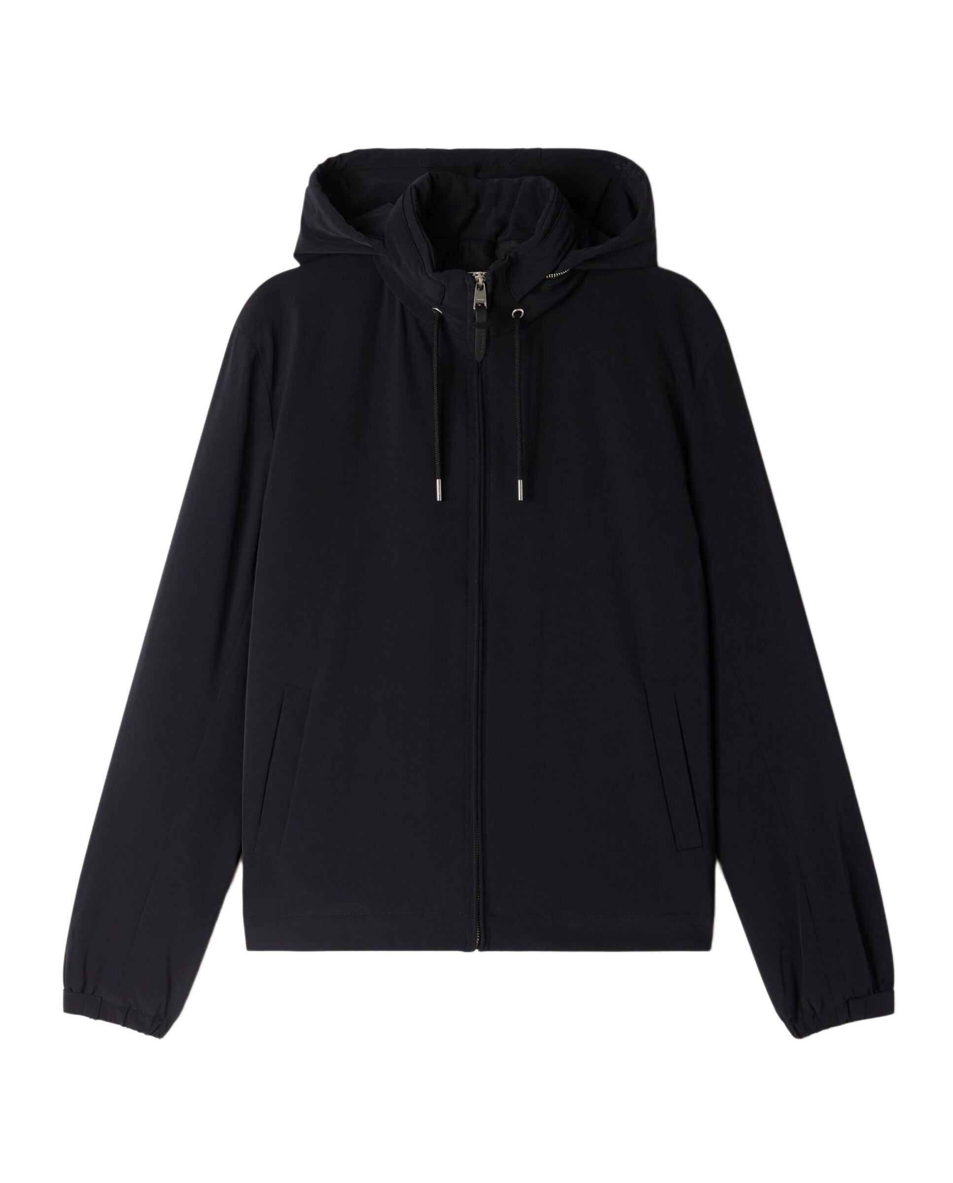 Cazadora bomber de hombre con cremallera y capucha - Sandro - Negro Negro-6