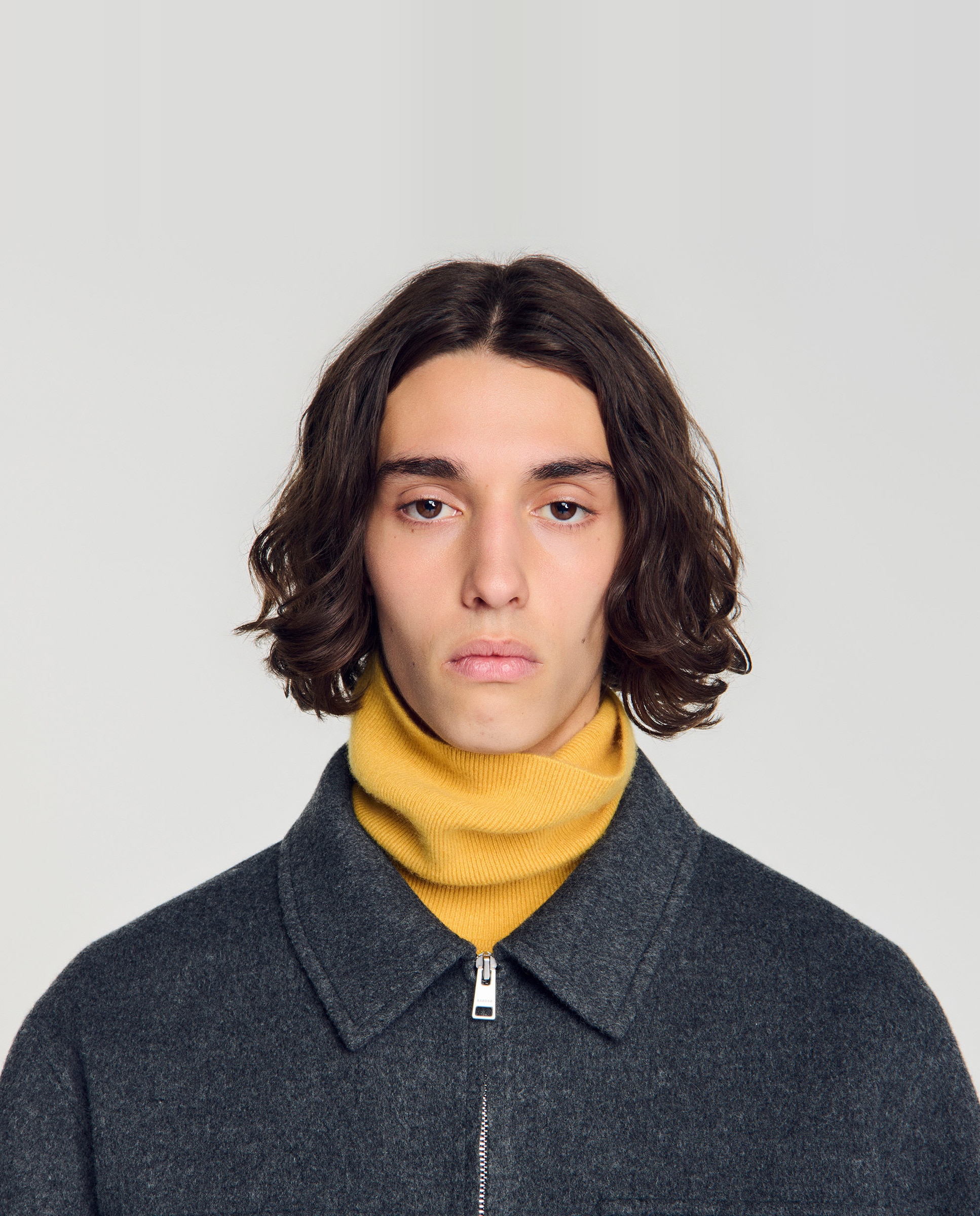 Imagen 5 de Sobrecamisa de hombre con cremallera - Sandro - Negro Negro