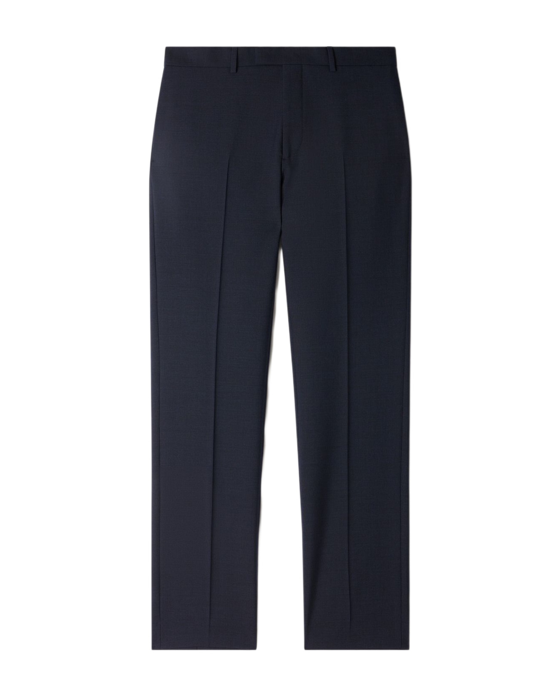 Pantalón de traje de hombre de corte clásico de lana virgen - Sandro - Azul marino Azul marino-6