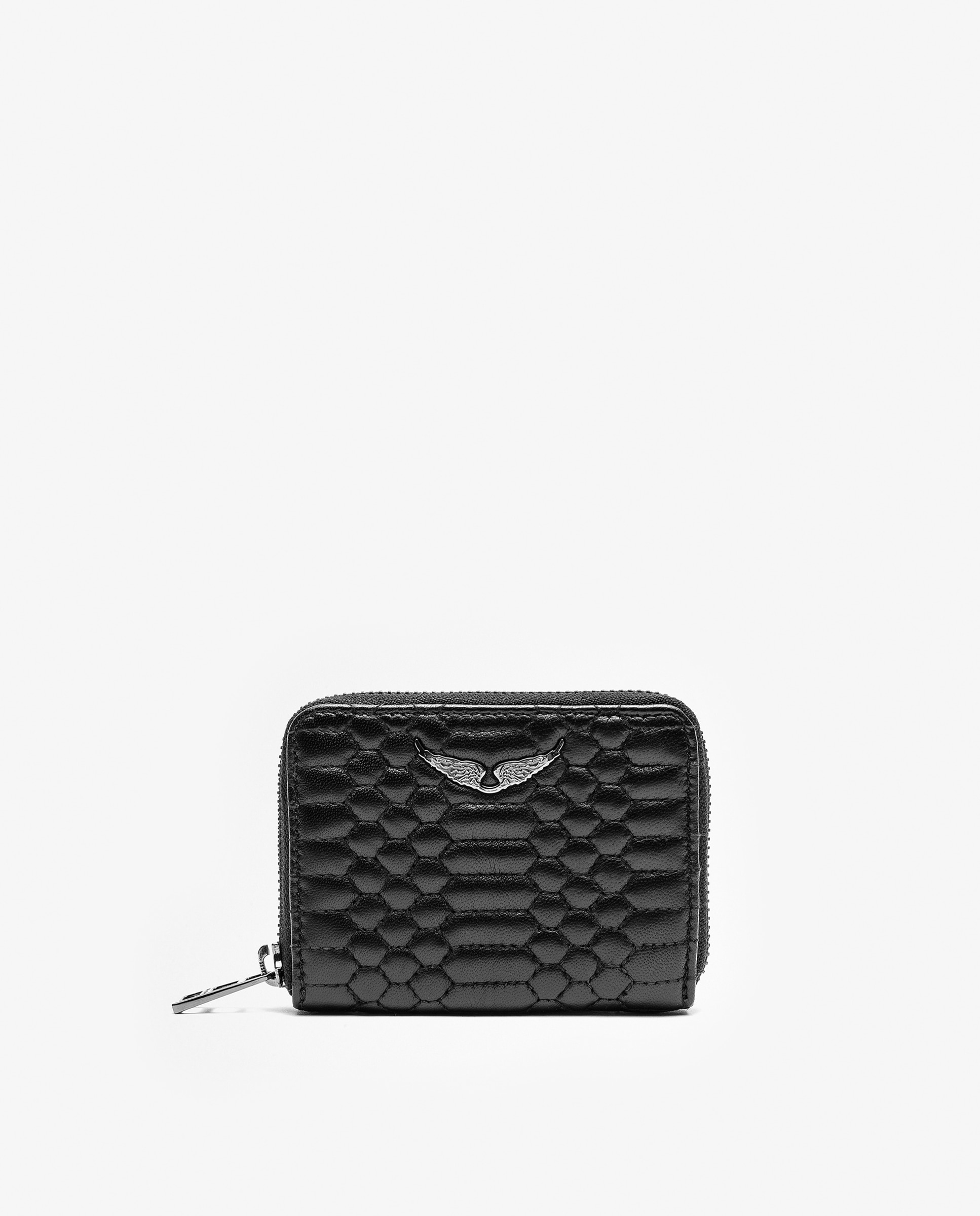 Cartera mini acolchada de piel - Zadig & Voltaire - Negro Negro-1