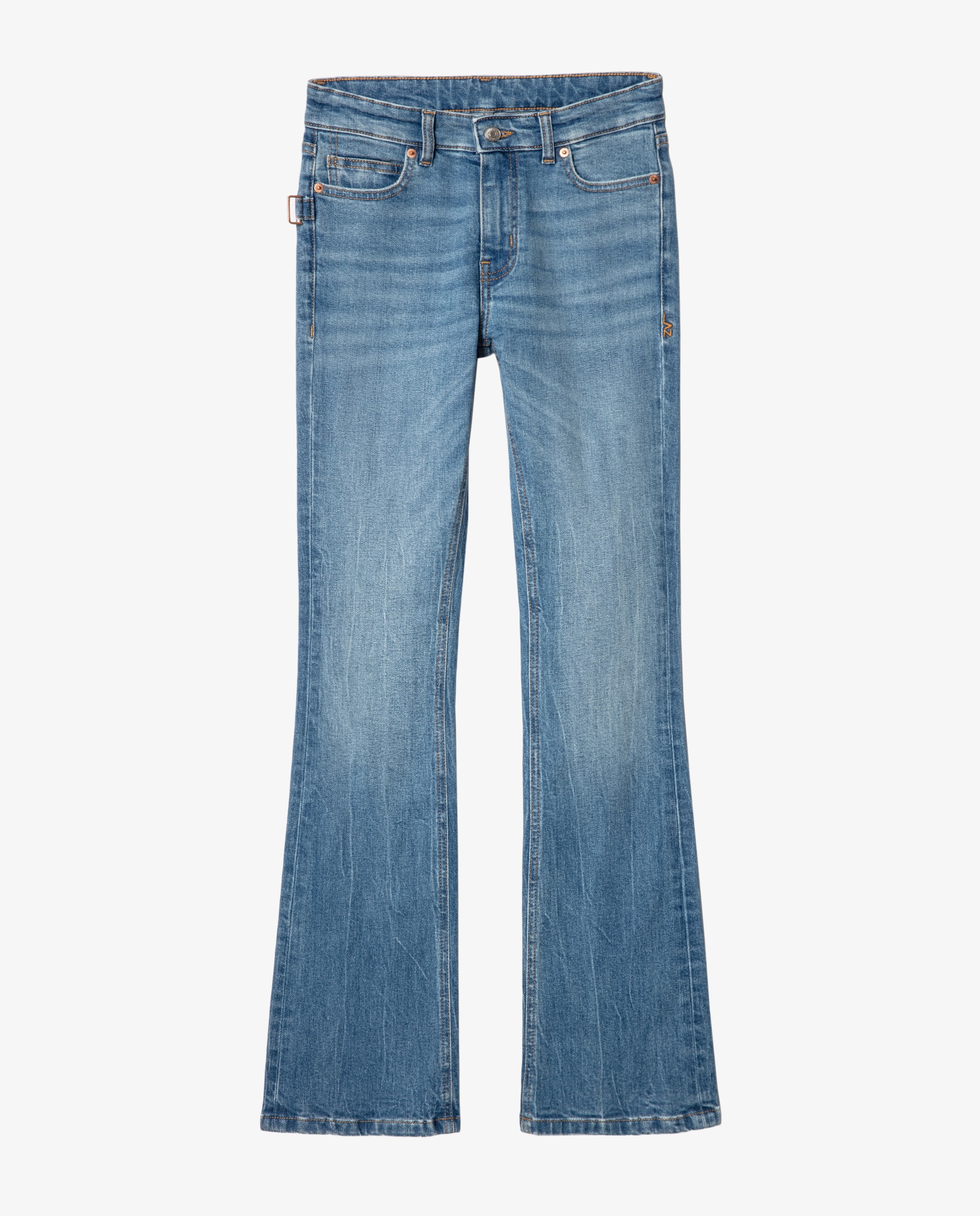 Vaquero campana de mujer Eclipse 5 bolsillos - Zadig & Voltaire - Azul Azul-5