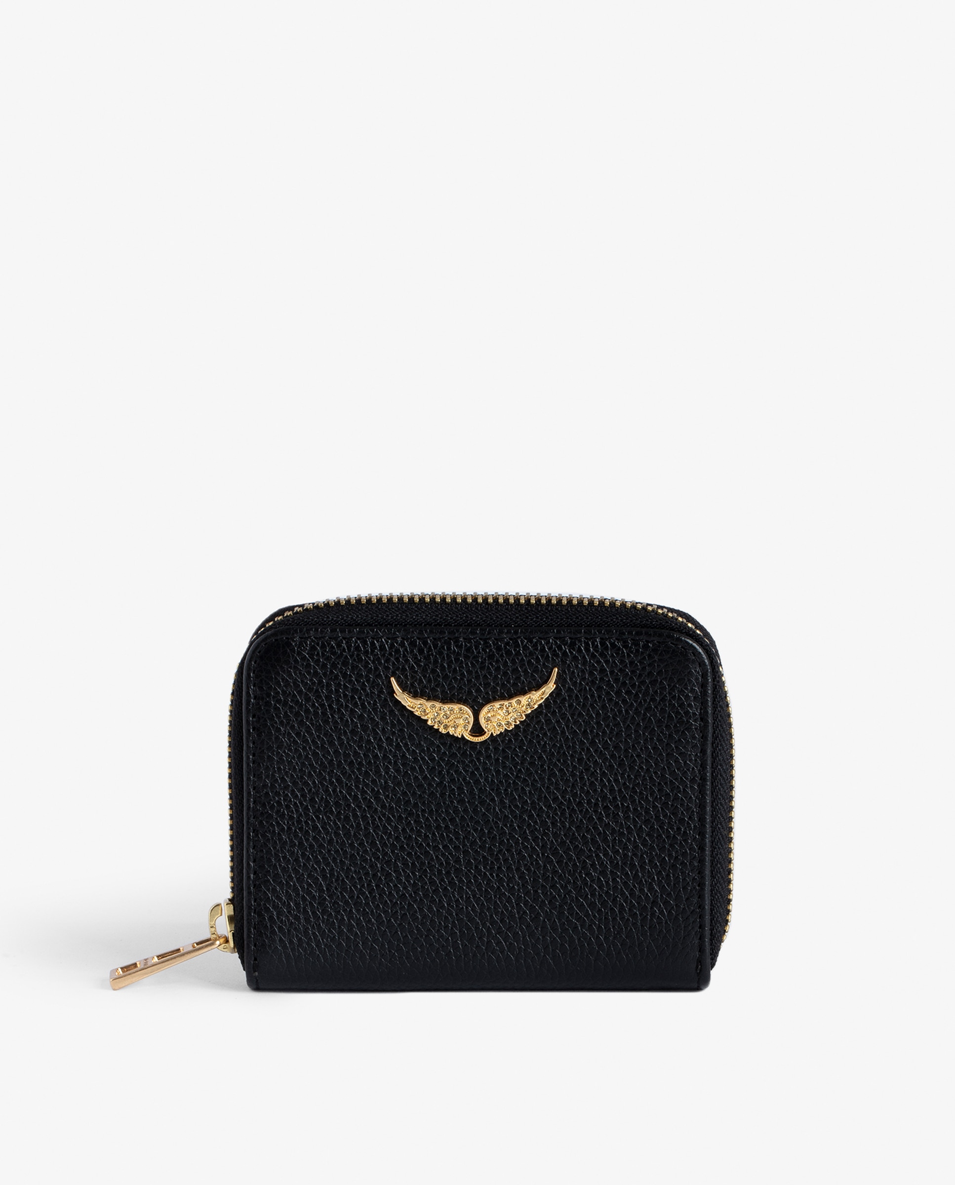 Imagen 1 de Cartera de mujer mini de piel - Zadig & Voltaire - Negro / Natural Negro / Natural