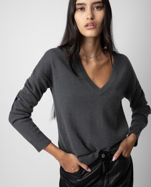 Jersey de mujer Vivi Patch de cachemira