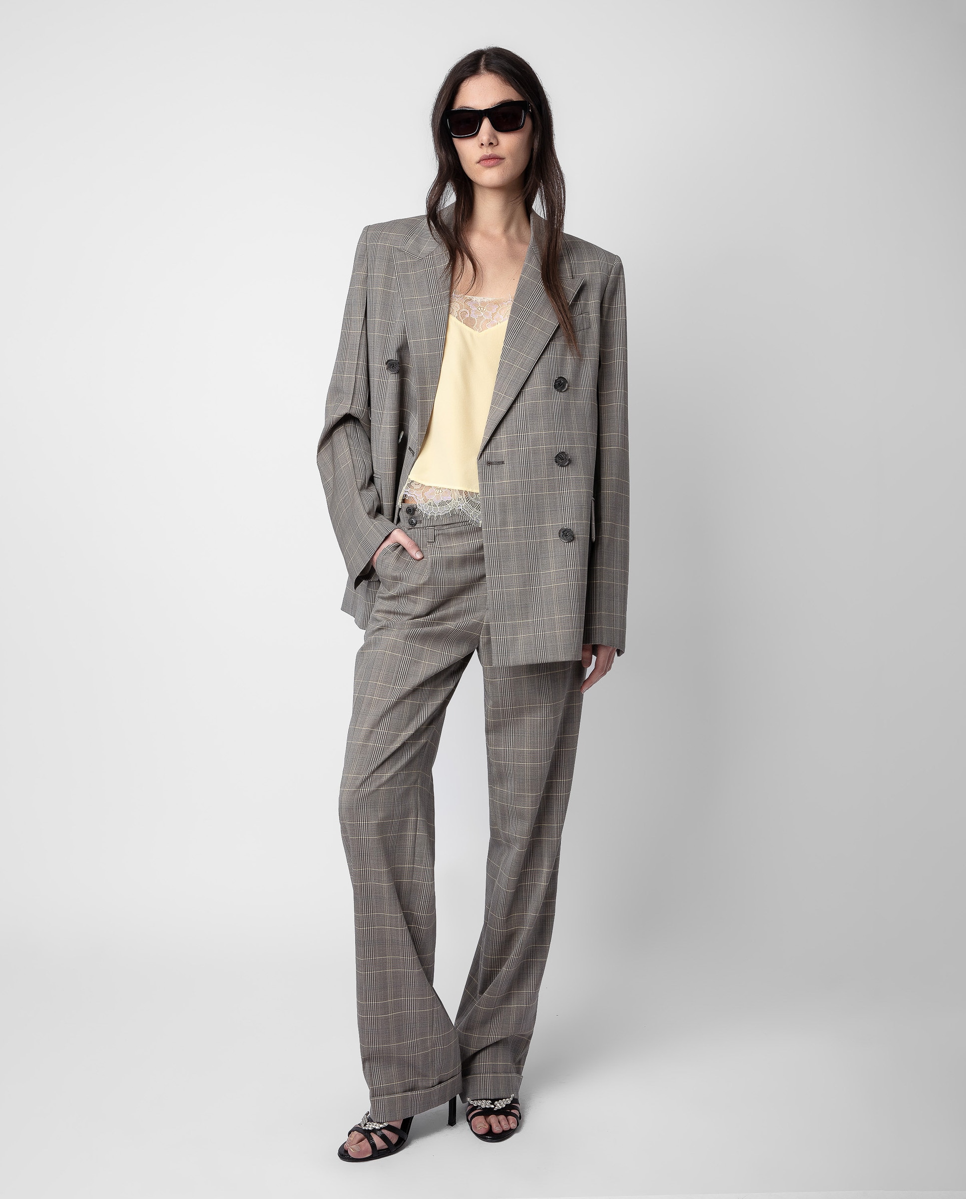 Zadig & Voltaire - Pantalón de campana de mujer Pura estampado.