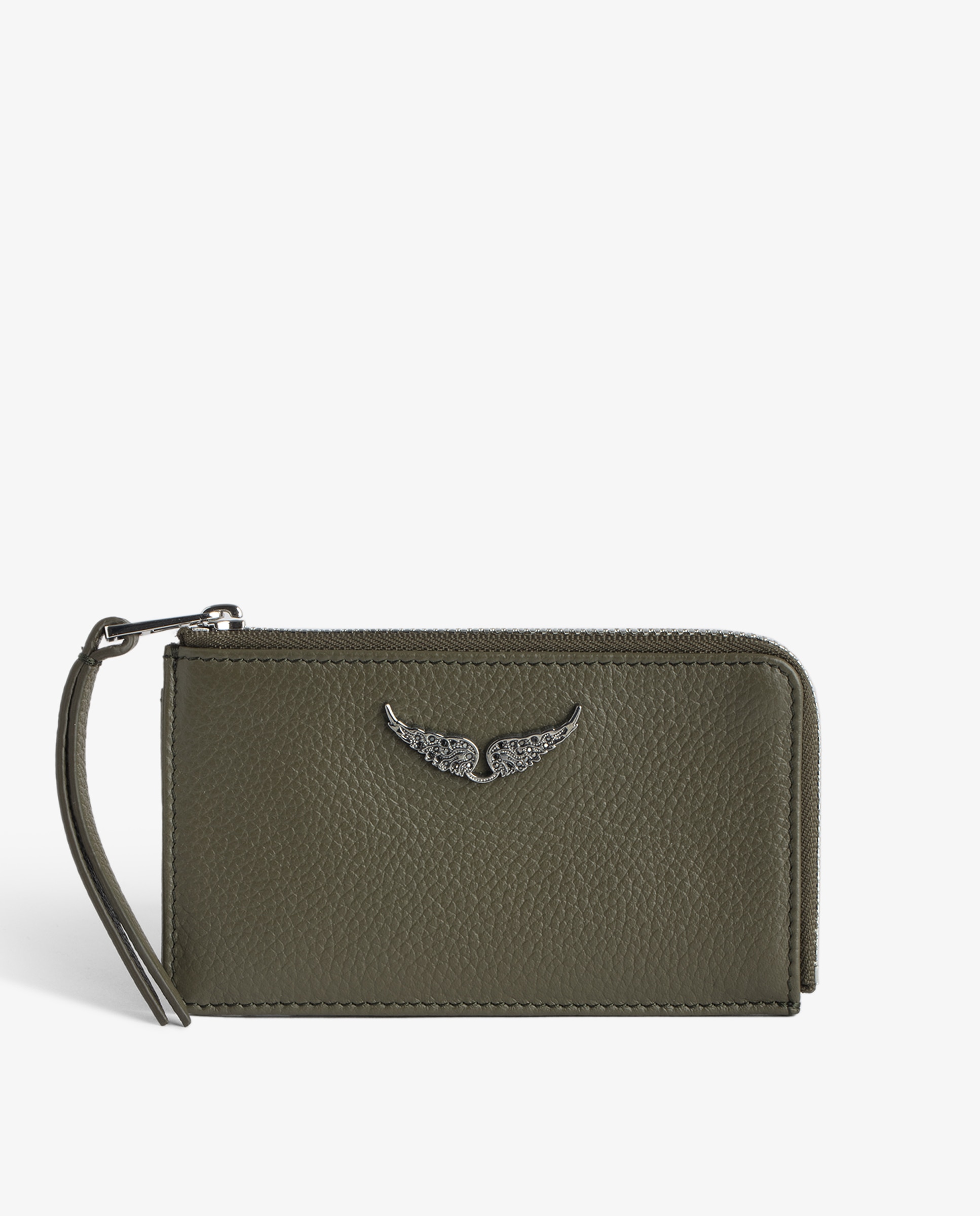 Tarjetero de mujer de piel - Zadig & Voltaire - Verde Verde-1