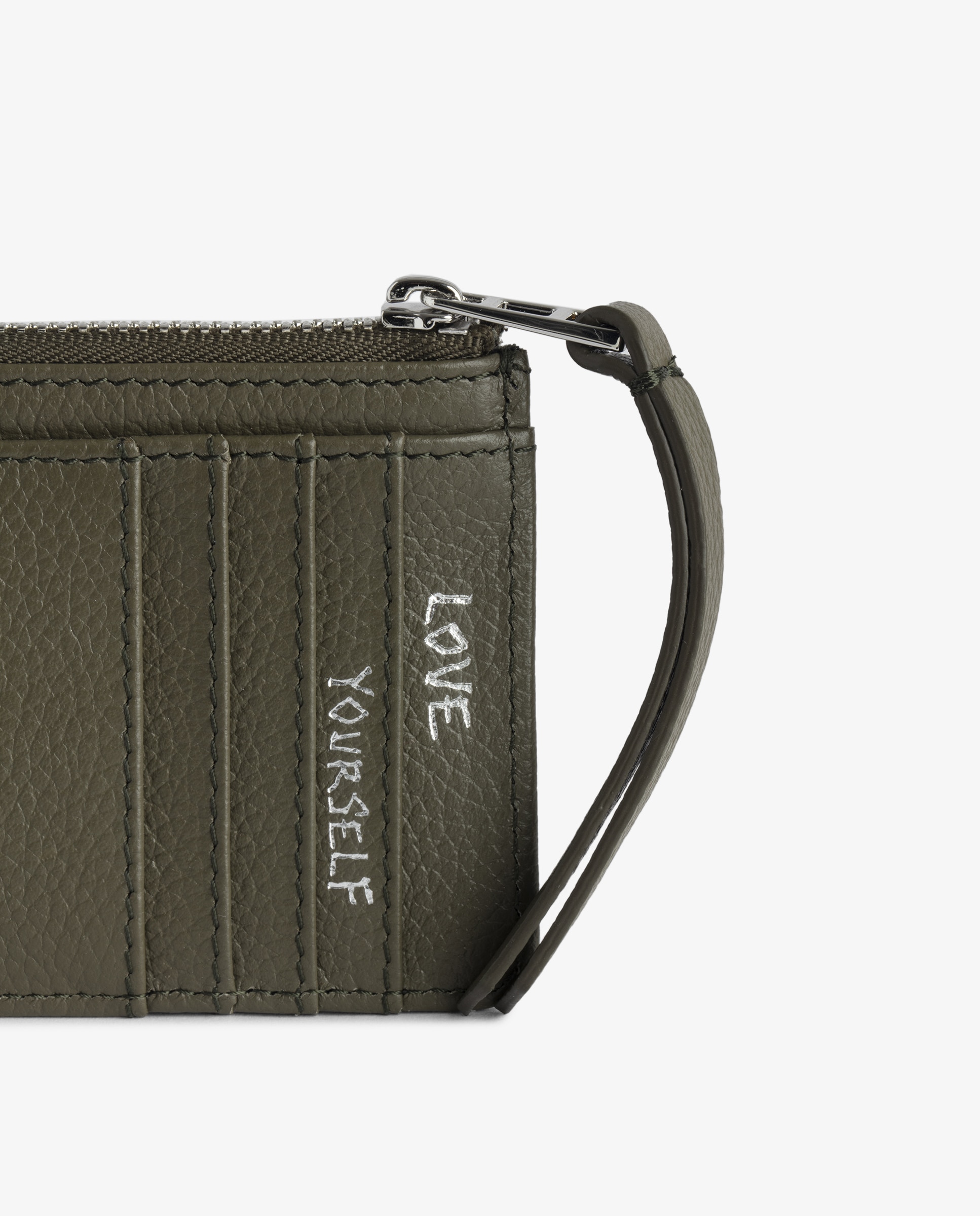 Tarjetero de mujer de piel - Zadig & Voltaire - Verde Verde-2