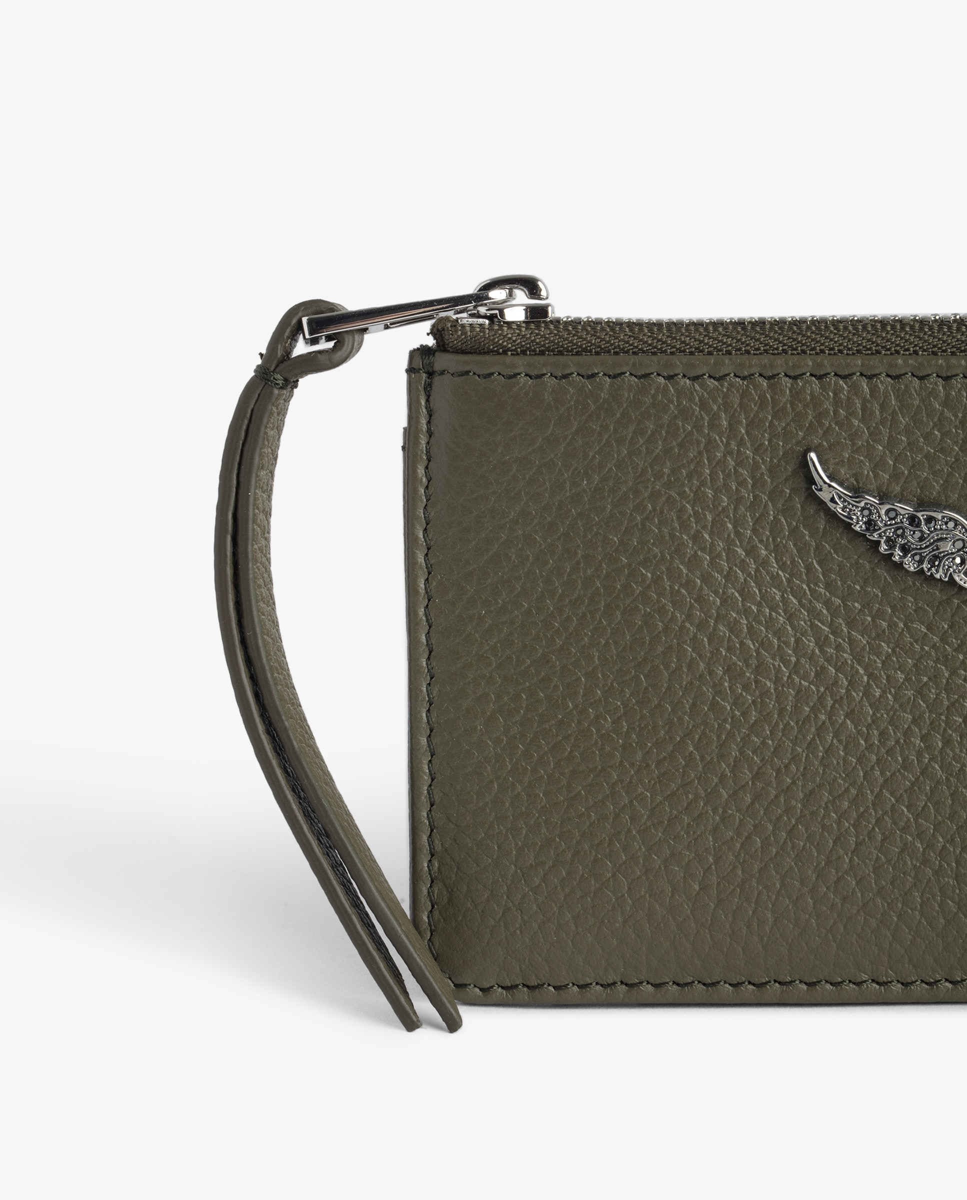 Tarjetero de mujer de piel - Zadig & Voltaire - Verde Verde-4