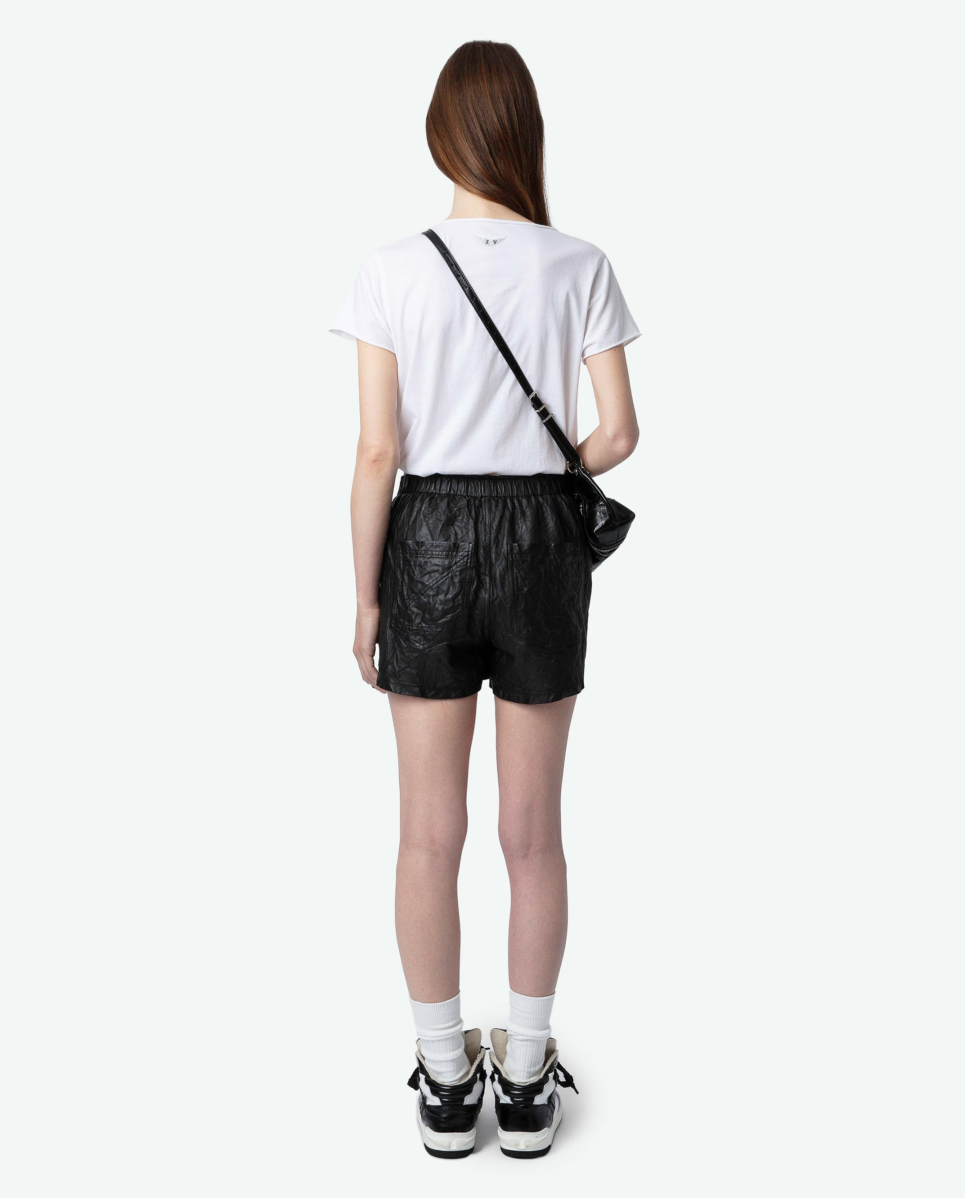 Camiseta de mujer Tunecina Tuni de mangas cortas en algodón - Zadig & Voltaire - Blanco Blanco-2