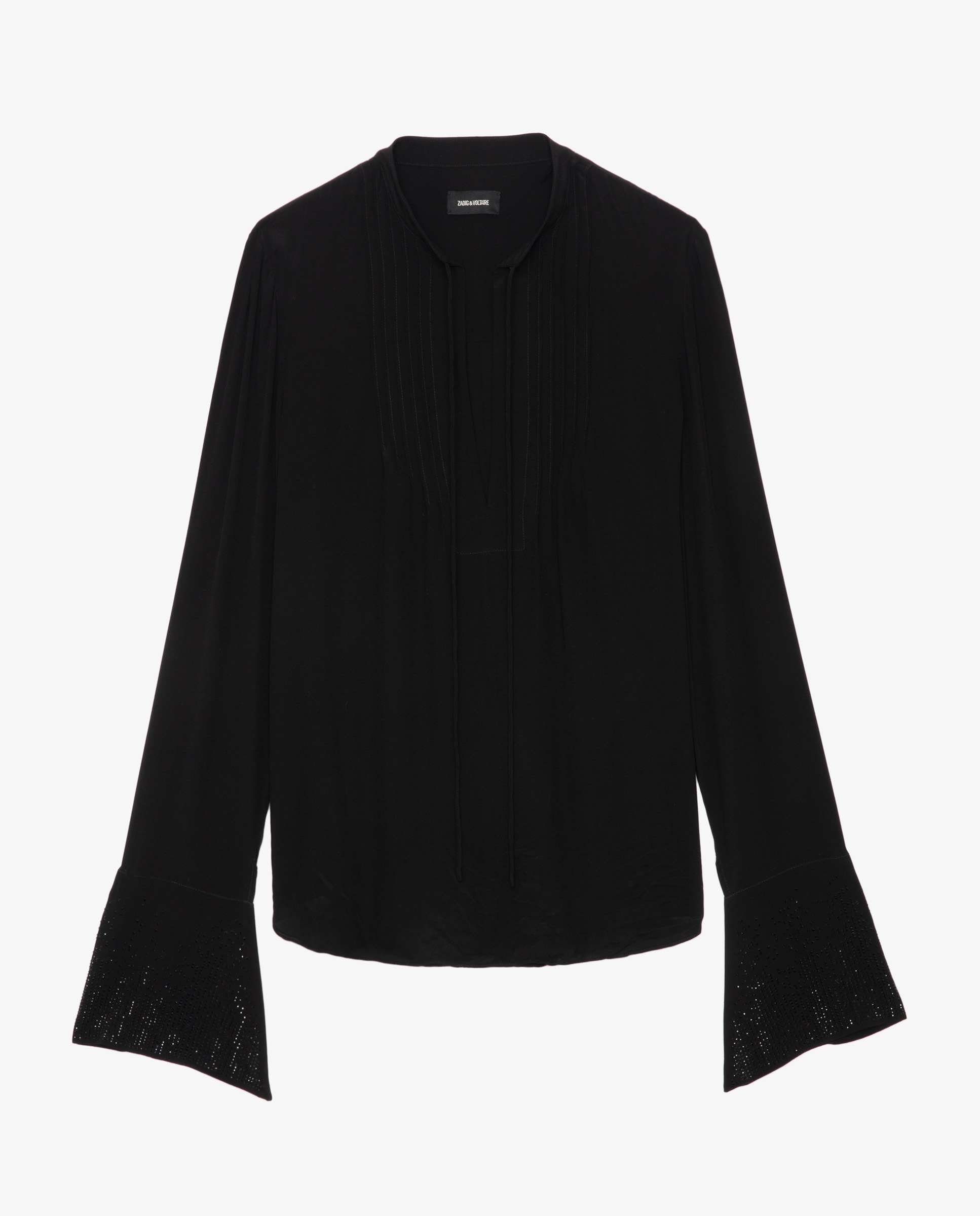 Imagen 7 de Blusa Taika de mujer de mangas largas de viscosa - Zadig & Voltaire - Negro Negro