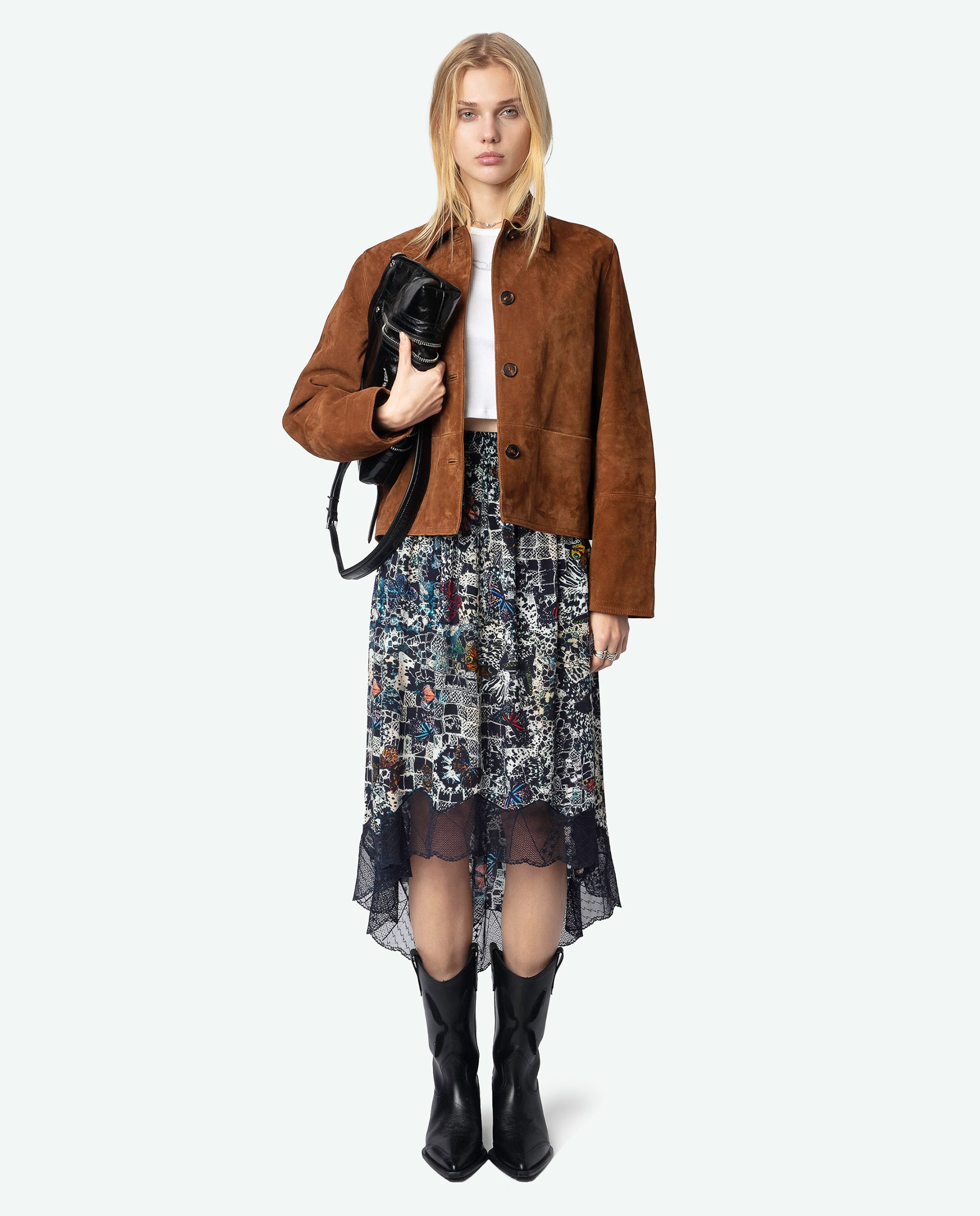 Falda Joslin estilo lencero