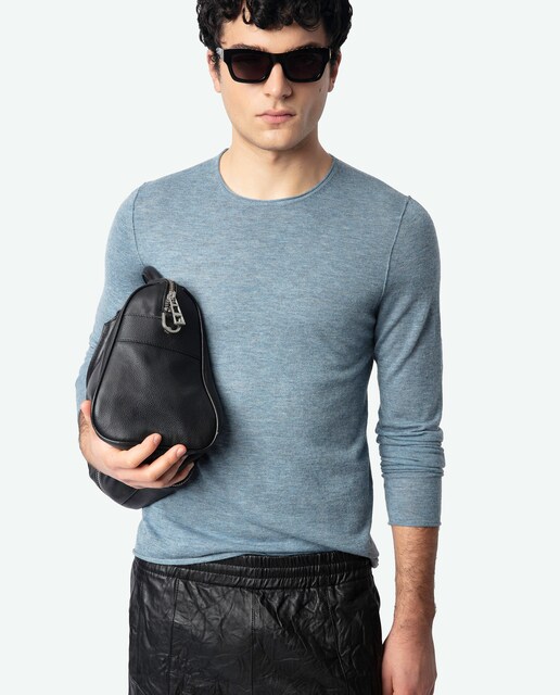 Imagen 0 de Jersey Teiss 100% cachemira de hombre de mangas largas de cachemira de plumas