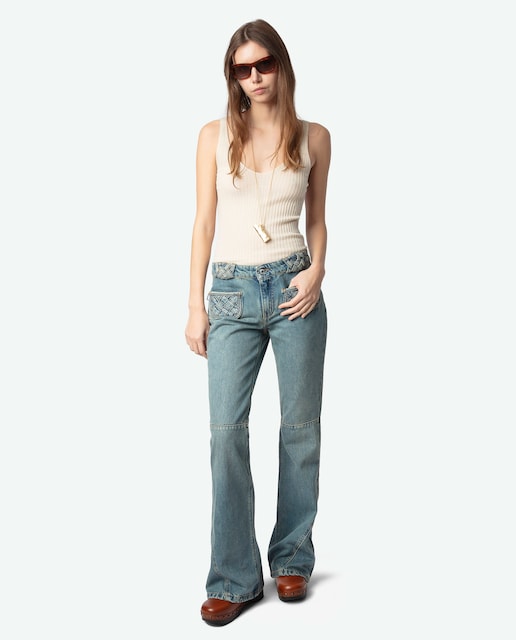 Imagen 0 de Vaquero de mujer Écume bootcut de tiro medio
