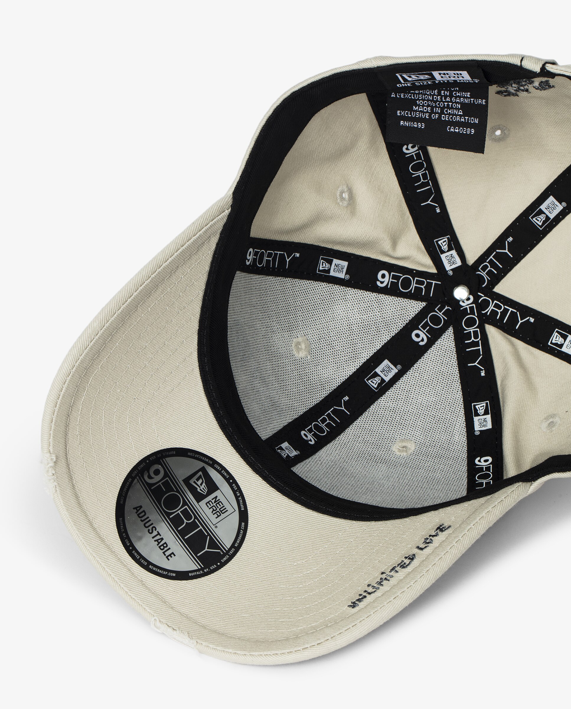 Gorra de mujer en algodón con efecto desgastado - Zadig & Voltaire - Blanco Blanco-5
