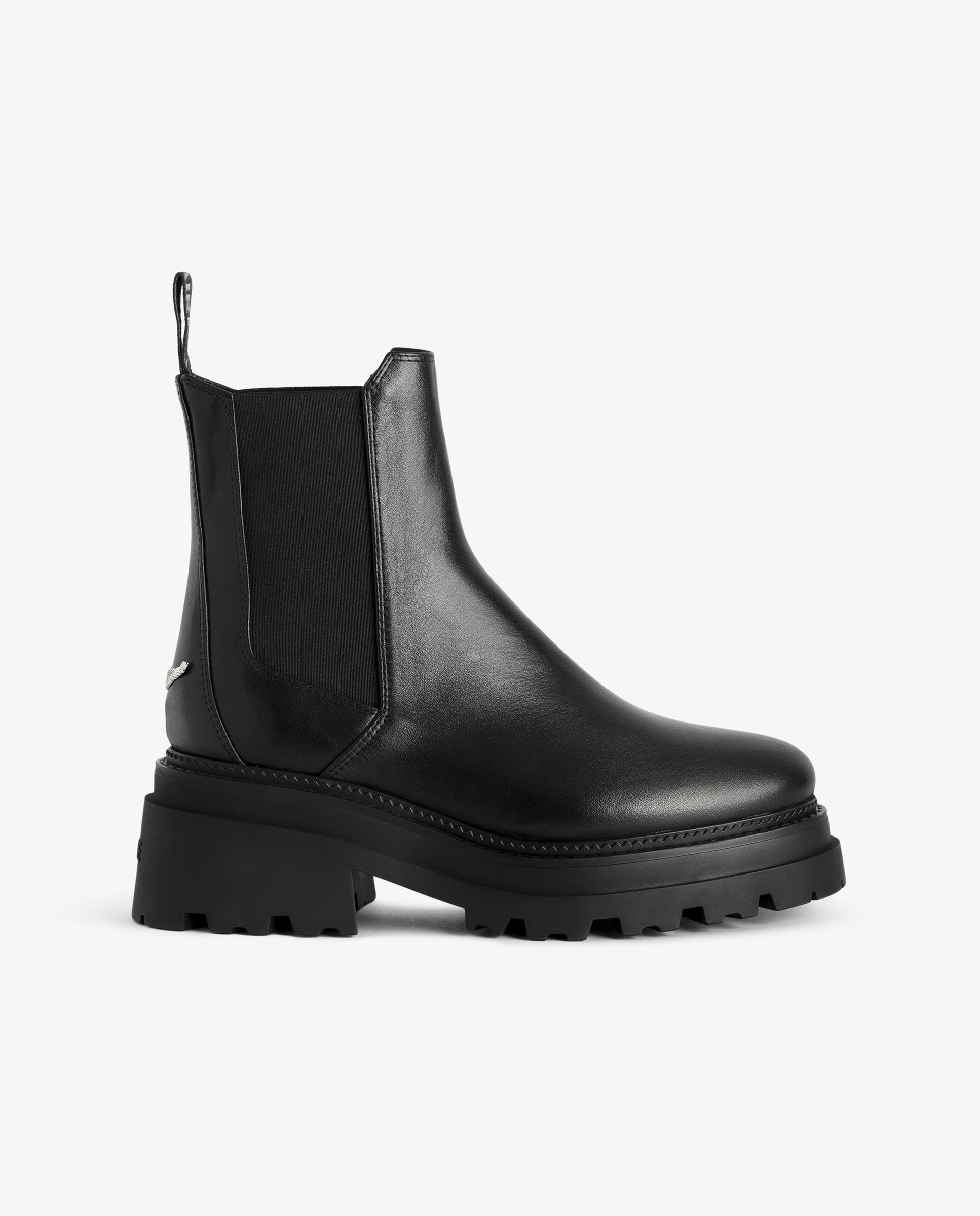 Botines Chelsea ride de mujer de cuero - Zadig & Voltaire - Negro Negro-6