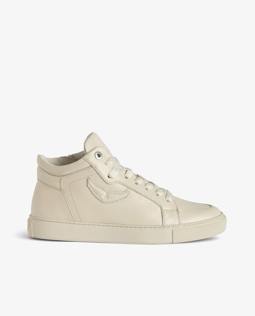Imagen 0 de Zapatillas Mid Fly On de mujer en blanco