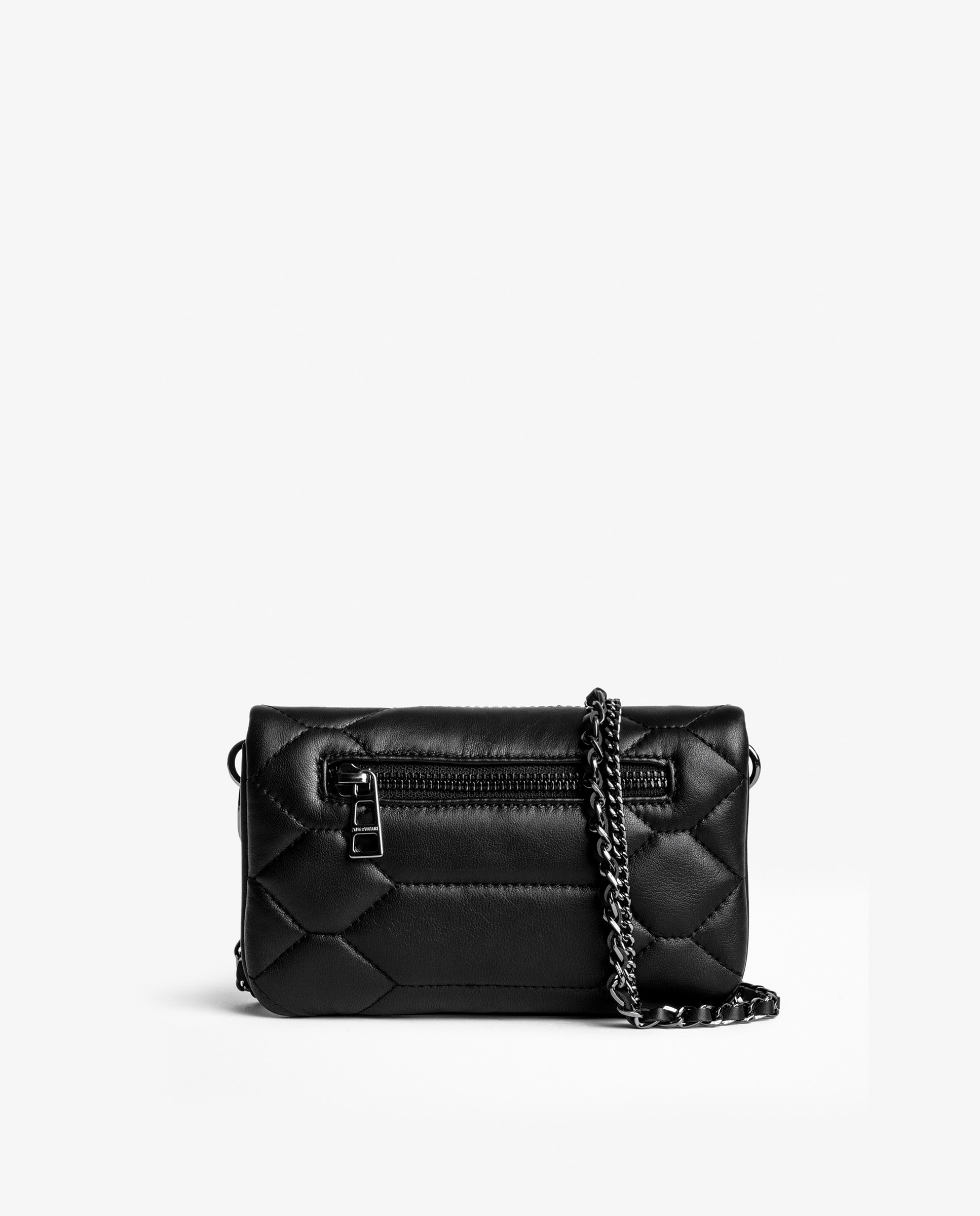 Bolso de mano rock nano de piel mini acolchado - Zadig & Voltaire - Negro Negro-5