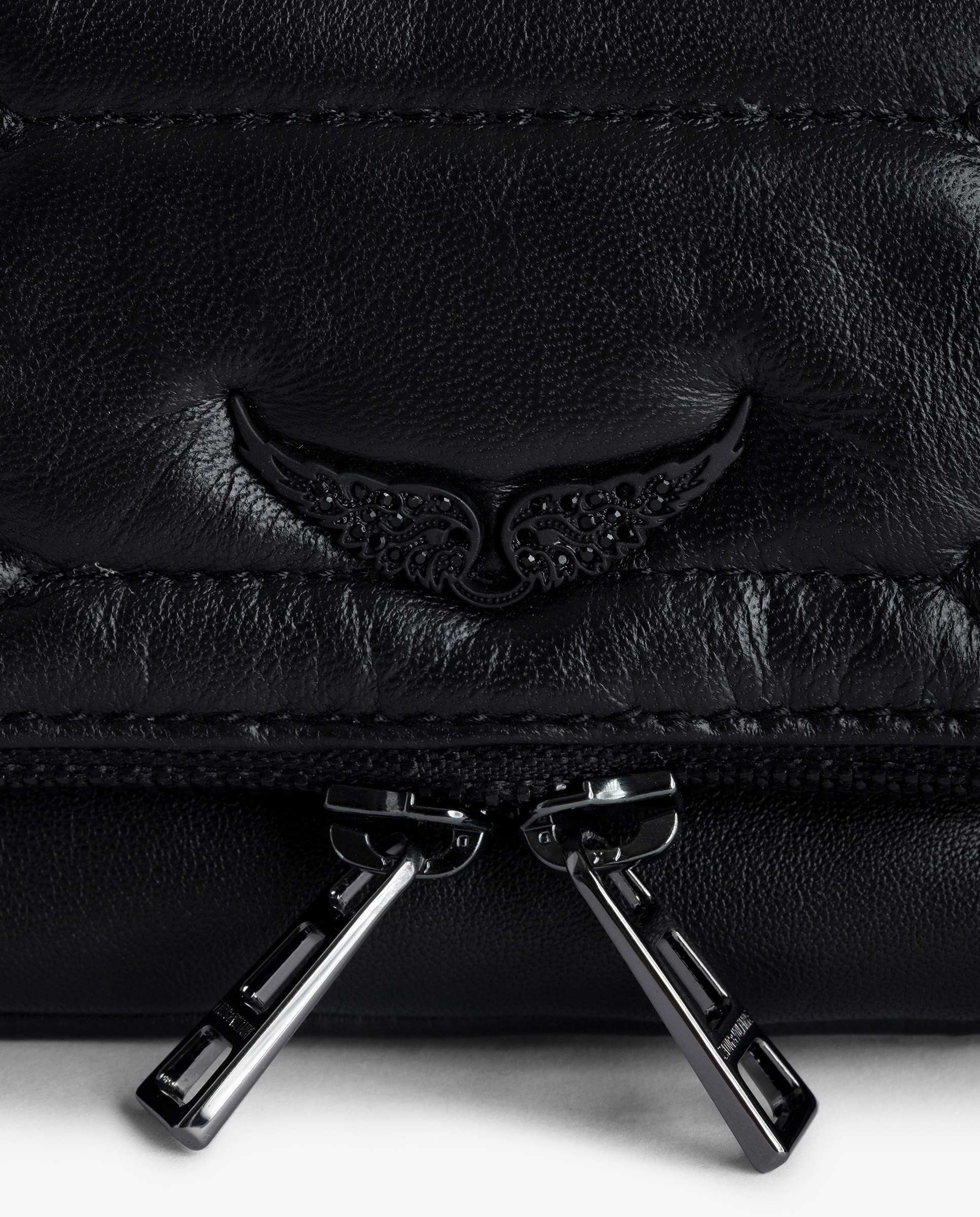 Bolso de mano rock nano de piel mini acolchado - Zadig & Voltaire - Negro Negro-6