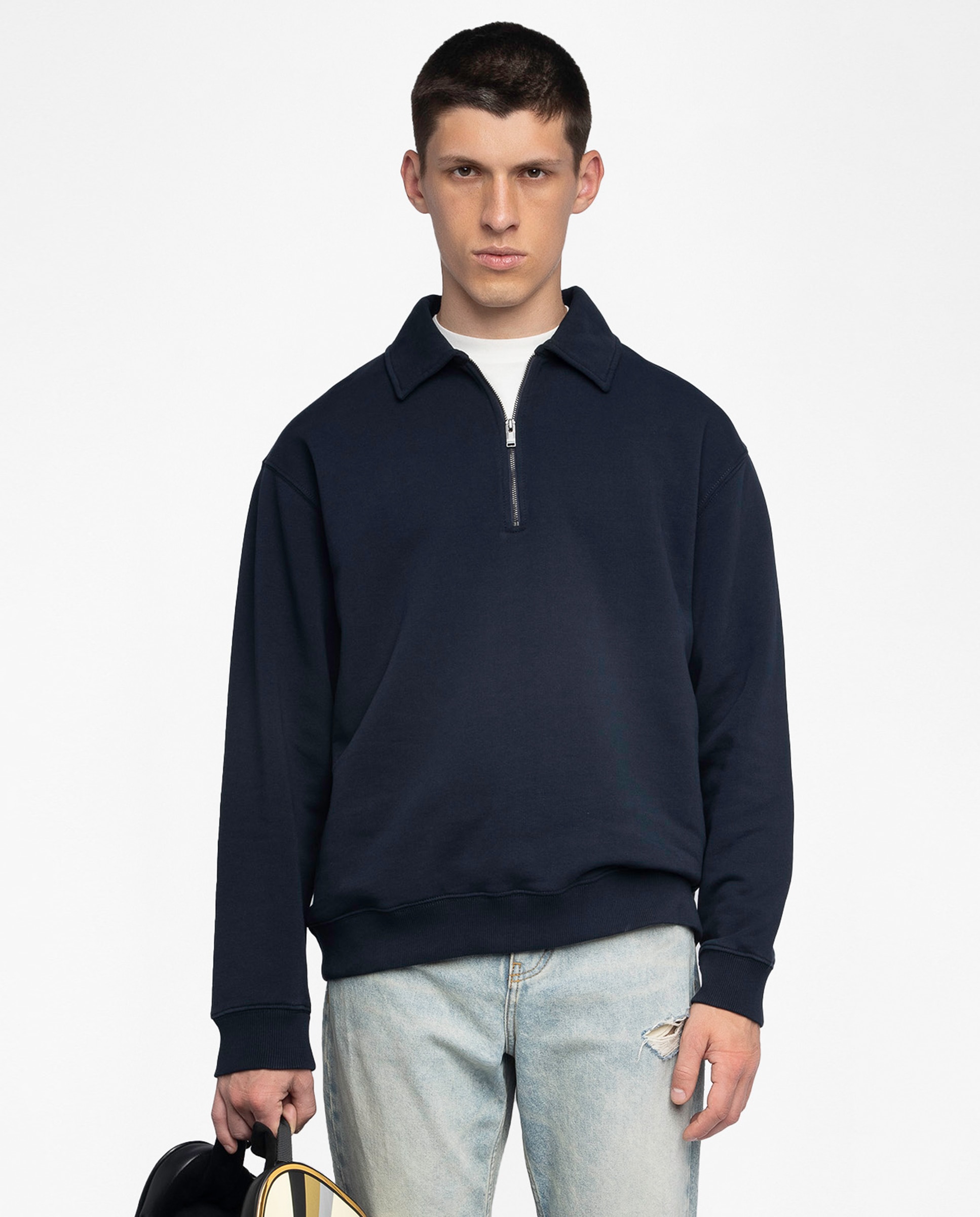Zadig & Voltaire - Sudadera de hombre Moya con cremallera.