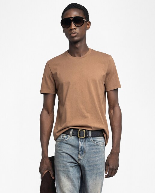 Imagen 0 de Camiseta Tommy de hombre de mangas cortas en algodón