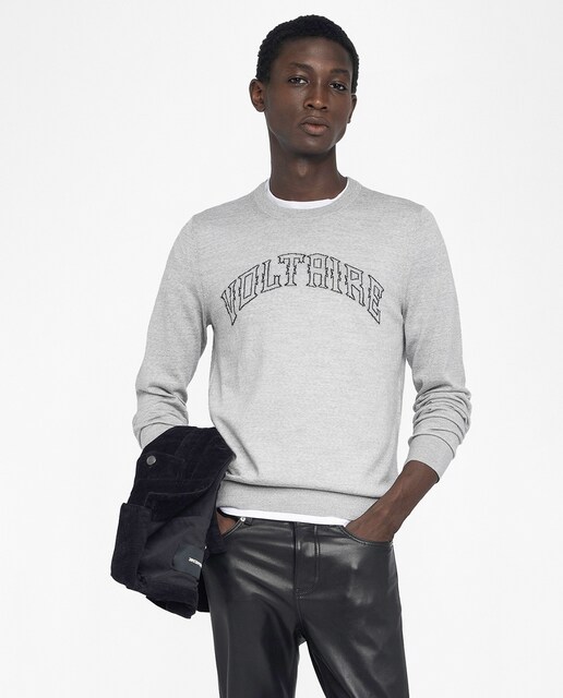 Imagen 0 de Jersey de hombre Kennedy 100% lana merino con cuello redondo