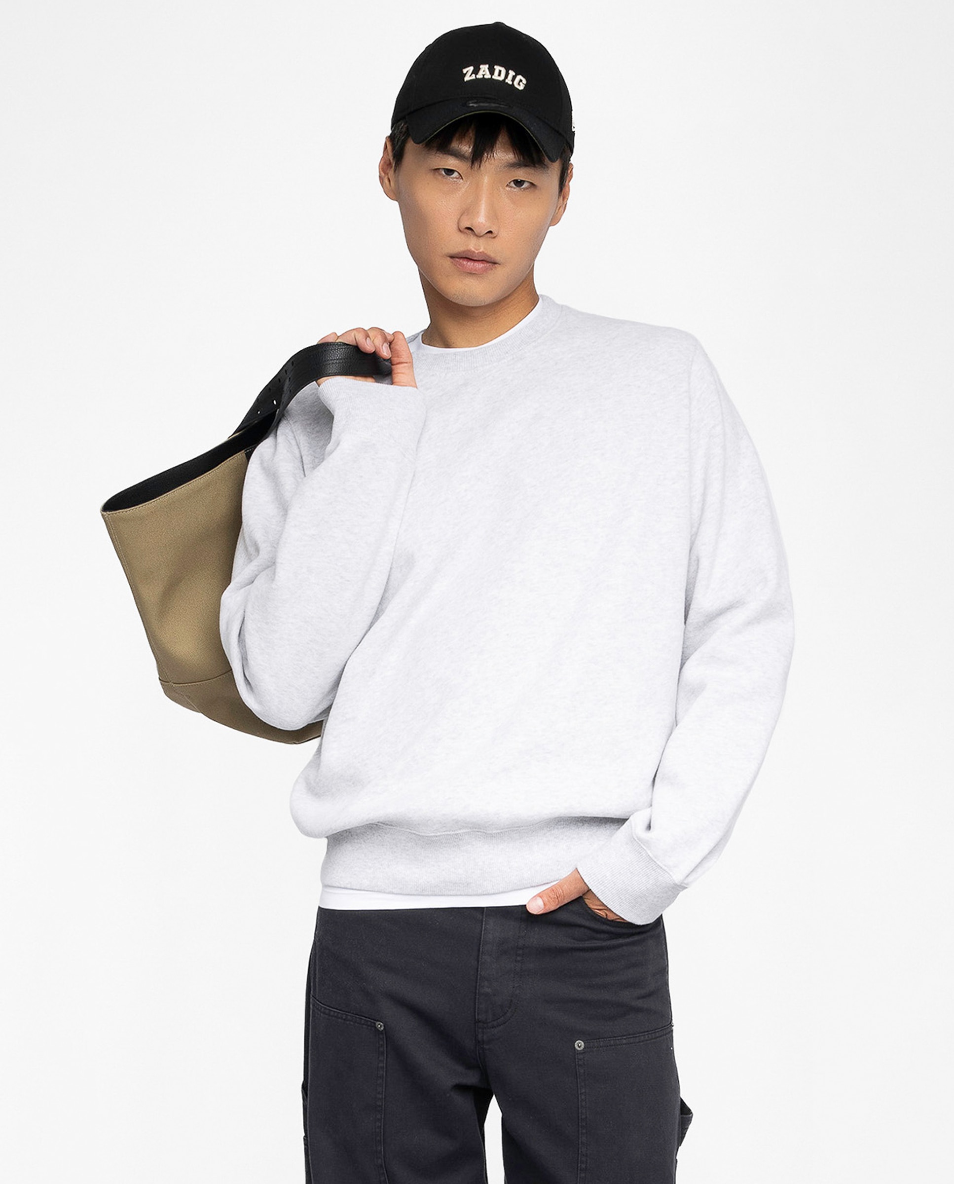 Sudadera de hombre Aime con estampado trasero