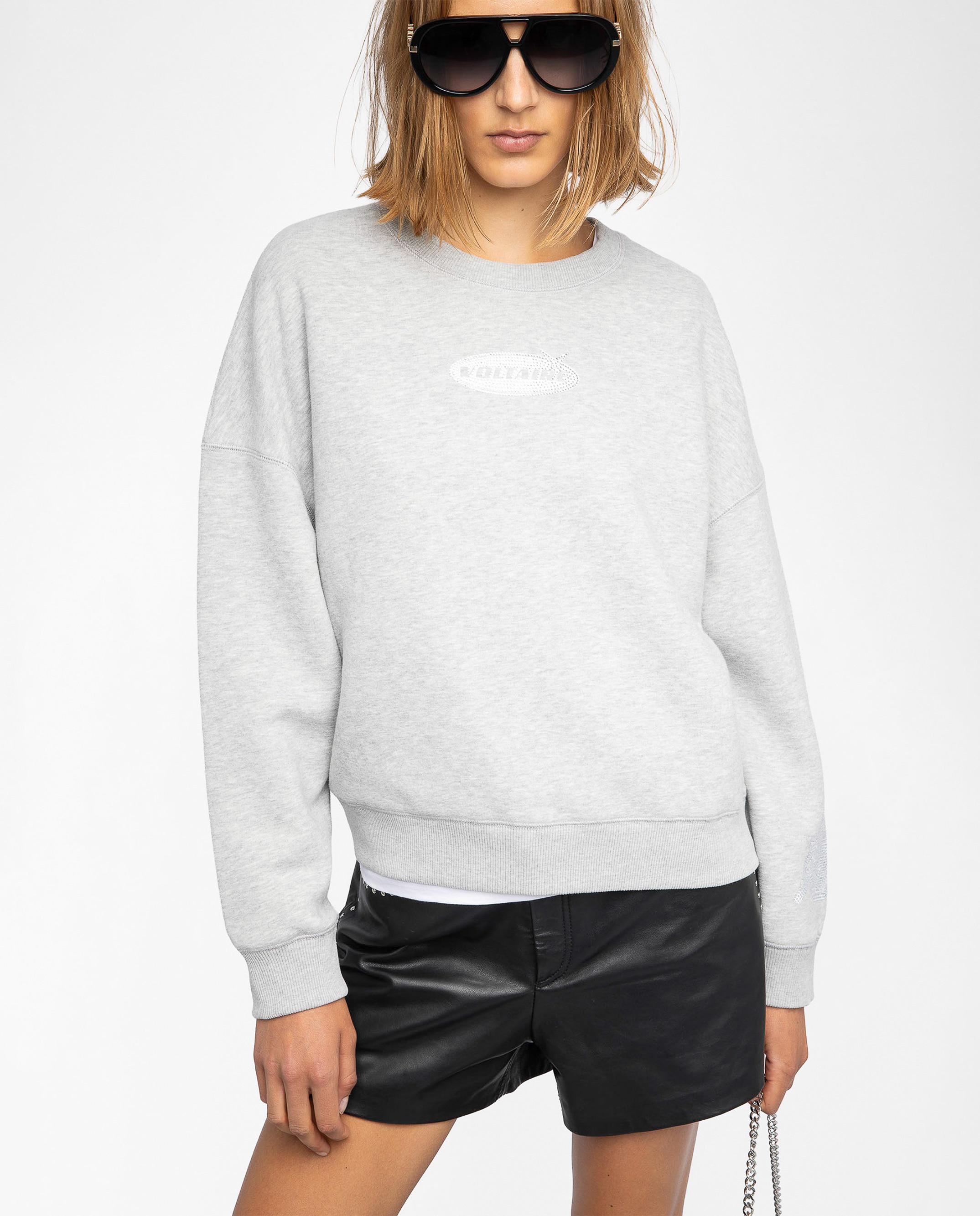 Zadig & Voltaire - Sudadera Mira de mujer de mangas largas en algodón.