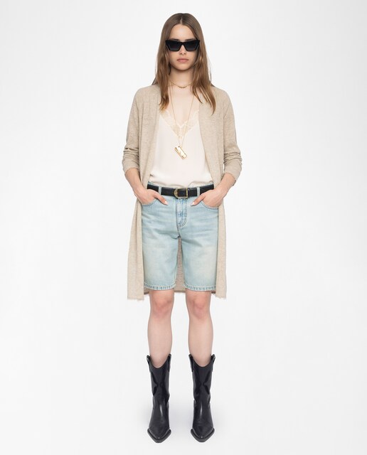 Imagen 0 de Cárdigan Daffyz de mujer de mangas largas de cachemira