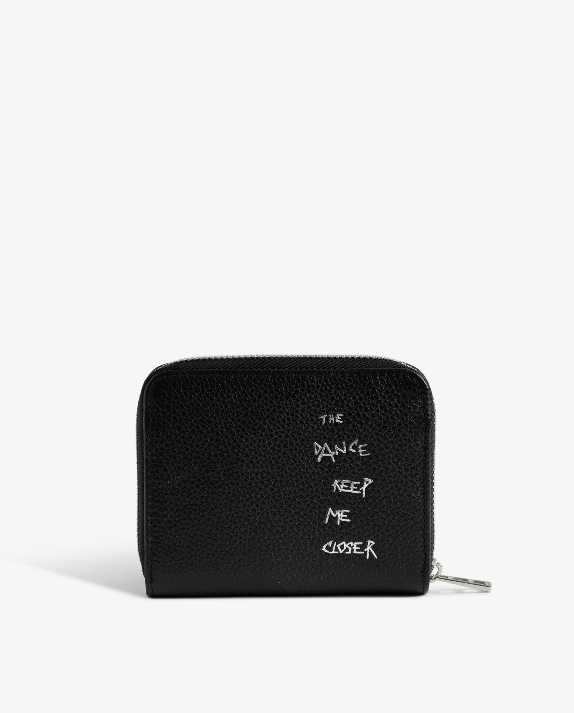 Imagen 3 de Cartera pequeña de mujer de piel con estampado graffiti - Zadig & Voltaire - Negro Negro