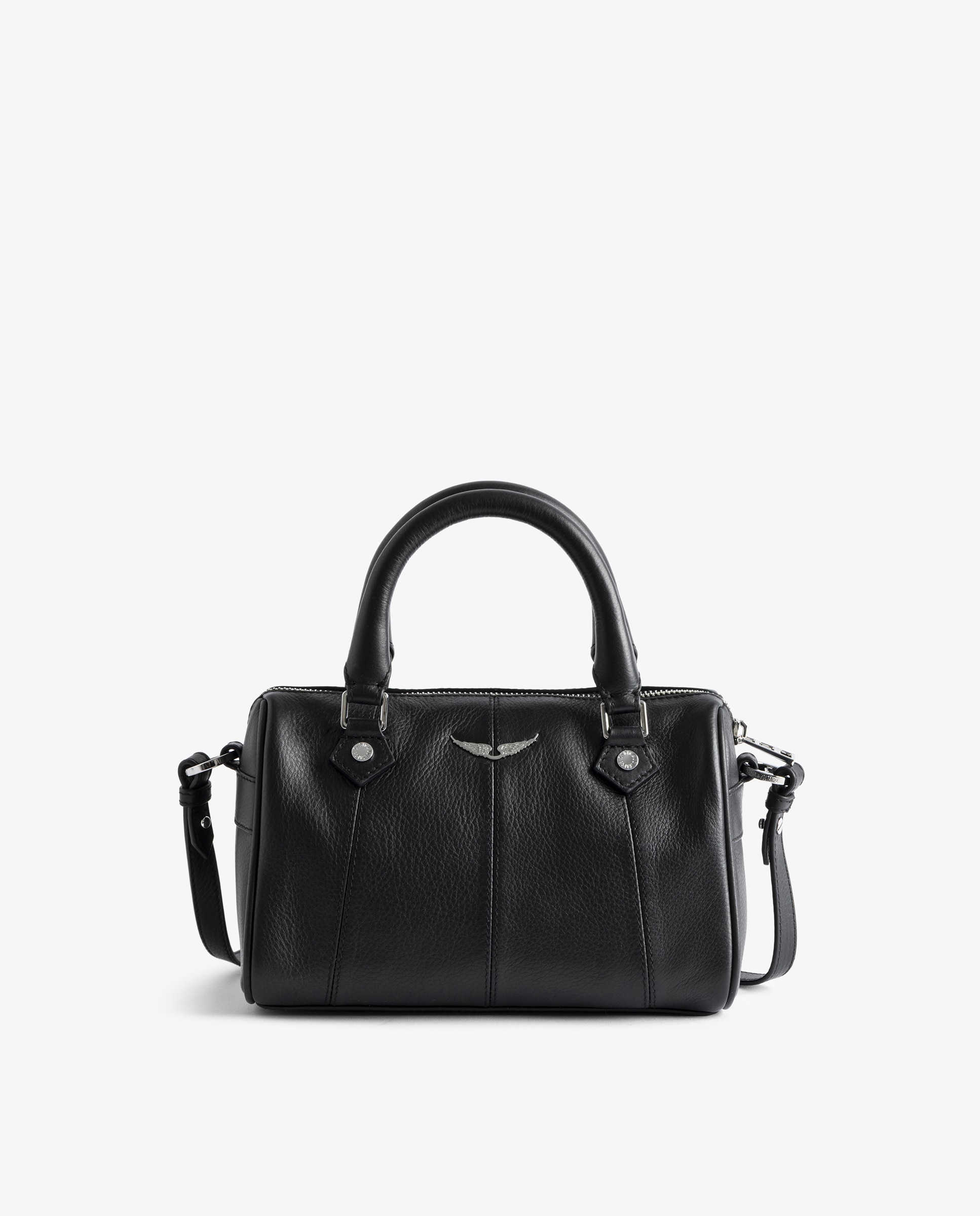 Imagen 0 de Bolso bandolera pequeño de piel Negro