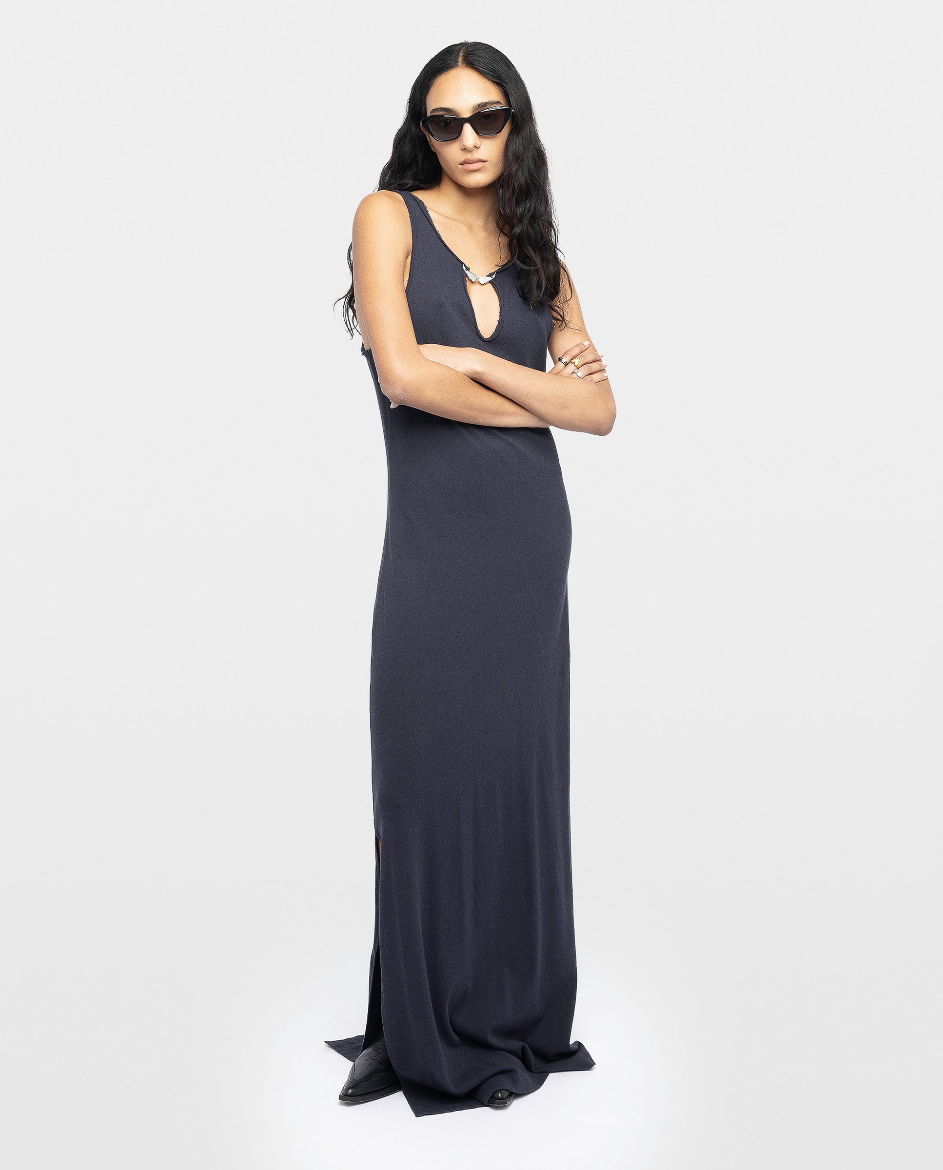 Zadig & Voltaire - Vestido largo sin mangas.