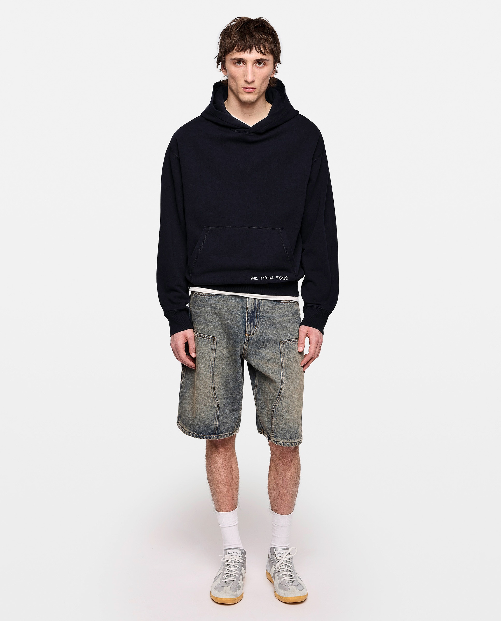 Sudadera con capucha de hombre estampado en espalda - Zadig & Voltaire - Azul marino Azul marino-4