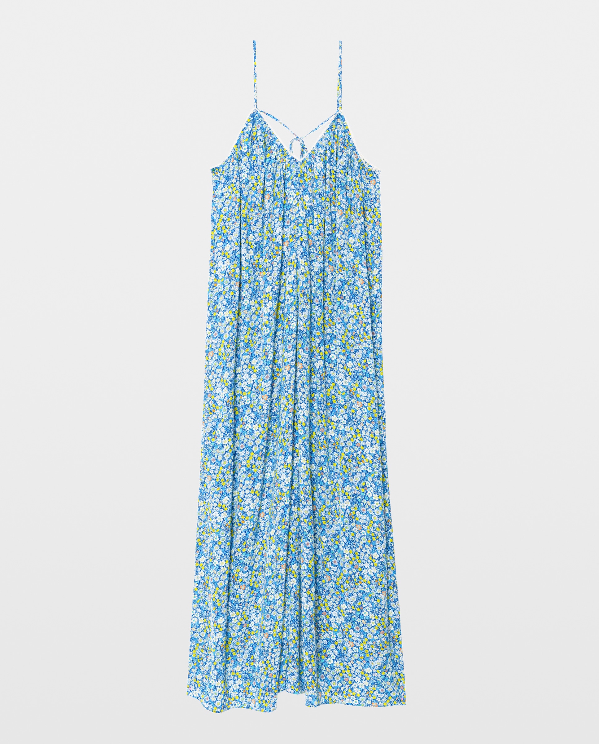 Vestido largo lencero con encaje - Zadig & Voltaire - Multicolor Multicolor-4