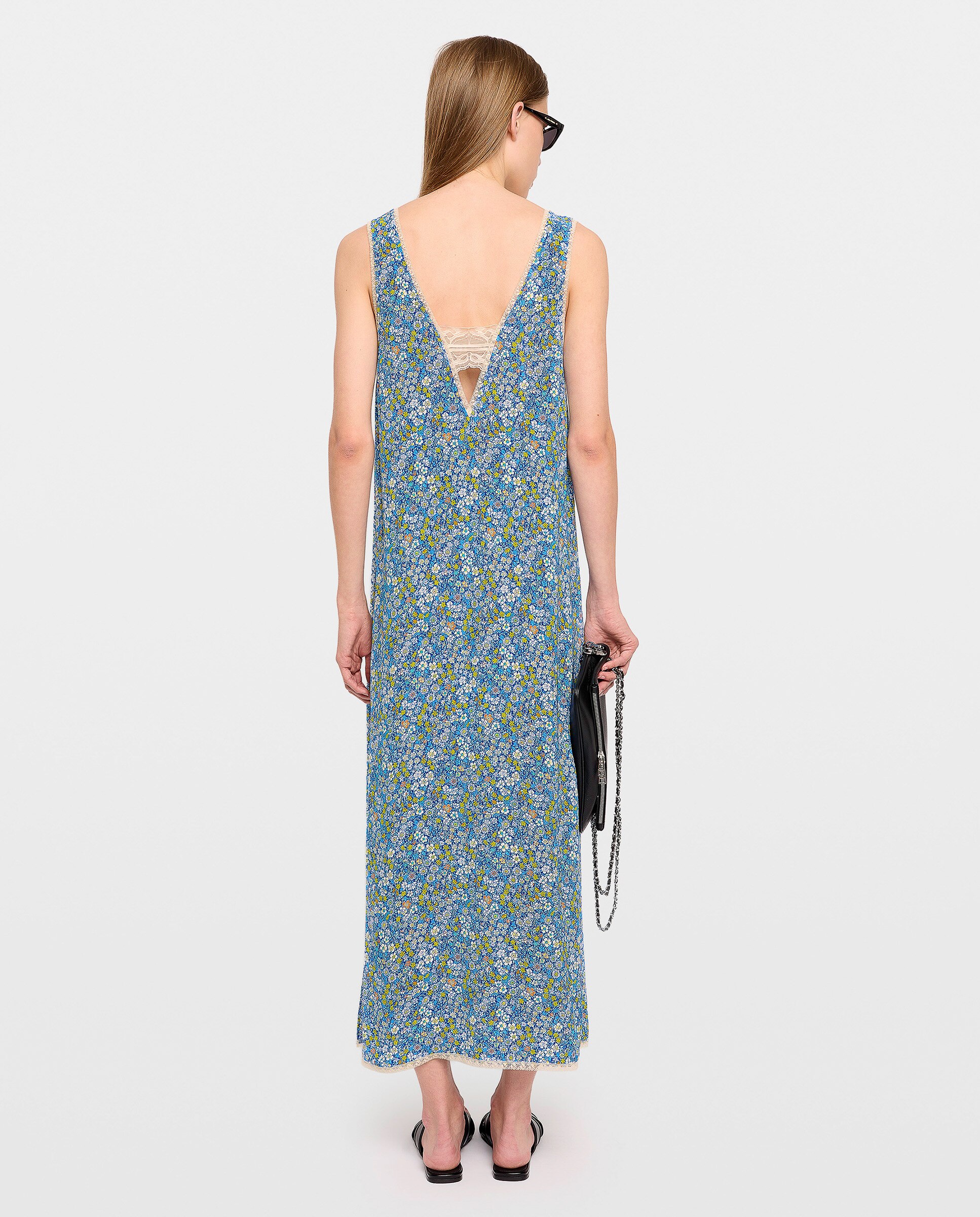 Vestido midi estampado estilo lencero - Zadig & Voltaire - Multicolor Multicolor-2
