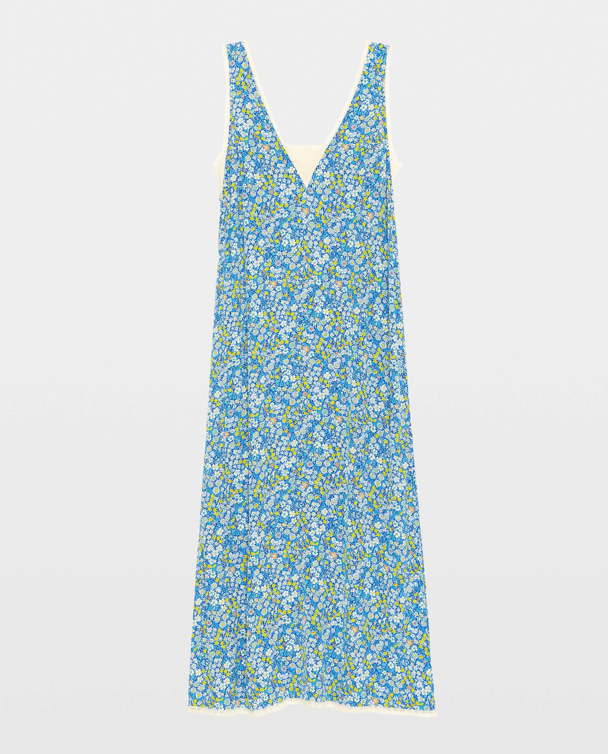 Vestido midi estampado estilo lencero - Zadig & Voltaire - Multicolor Multicolor-5