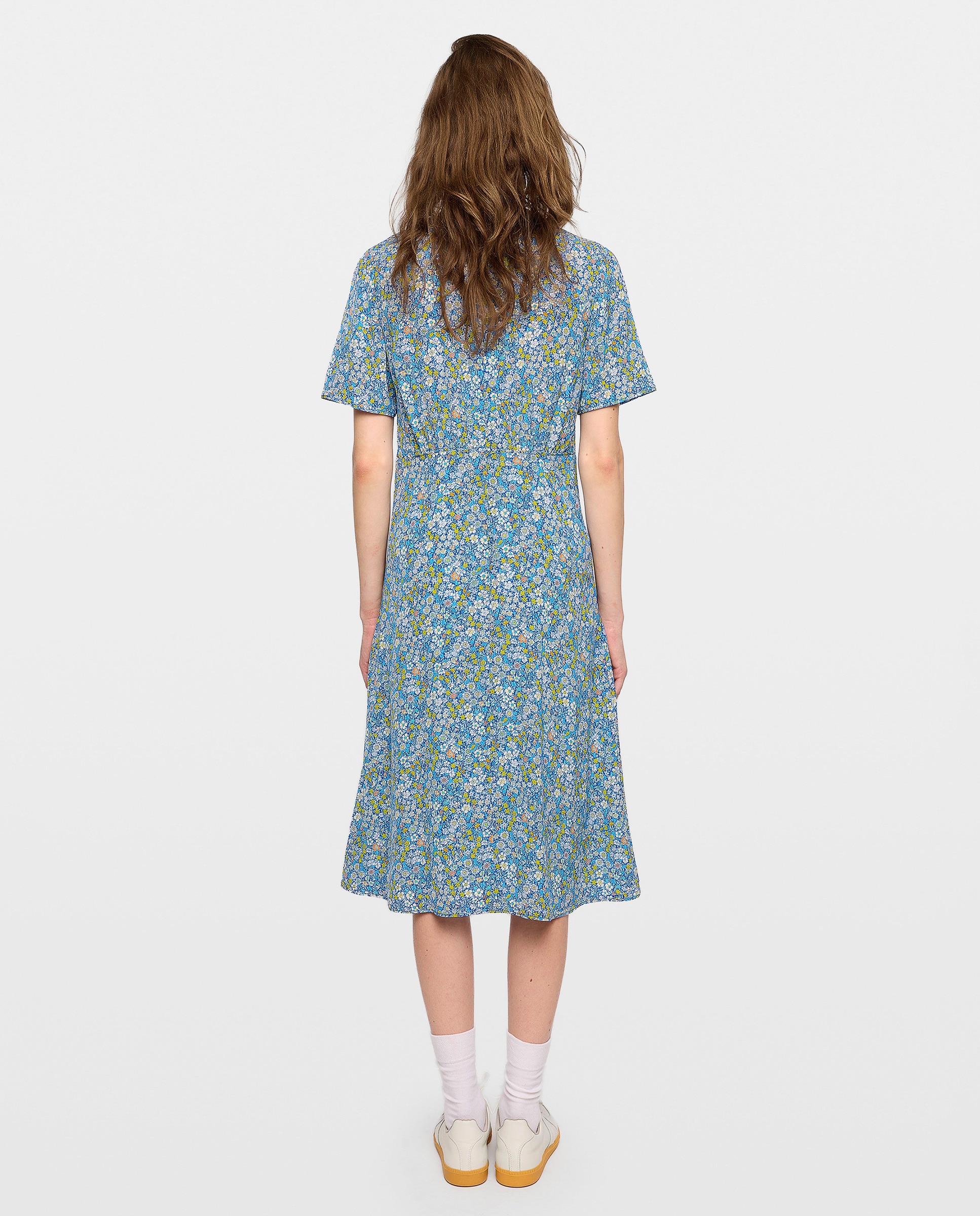 Vestido midi estampado de mangas cortas - Zadig & Voltaire - Multicolor Multicolor-2